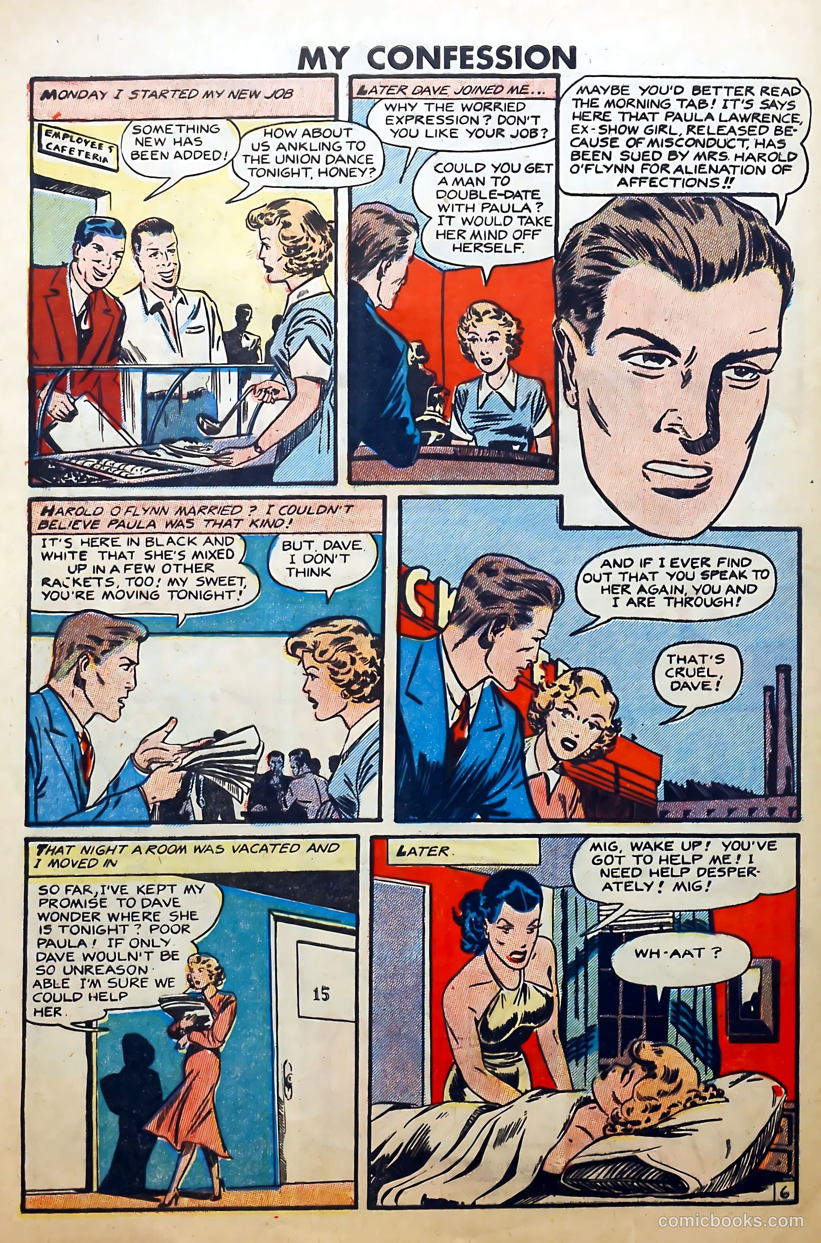My Confession #8 (1949) — page 28 of 36