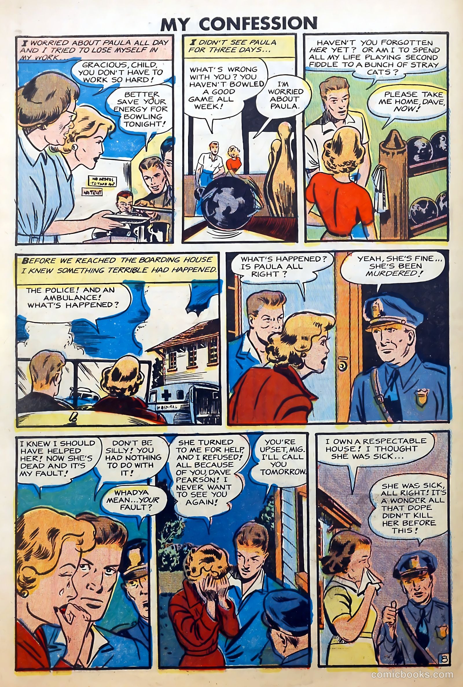 My Confession #8 (1949) — page 30 of 36