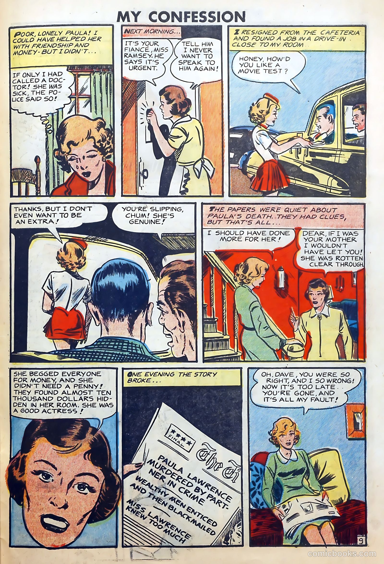 My Confession #8 (1949) — page 31 of 36