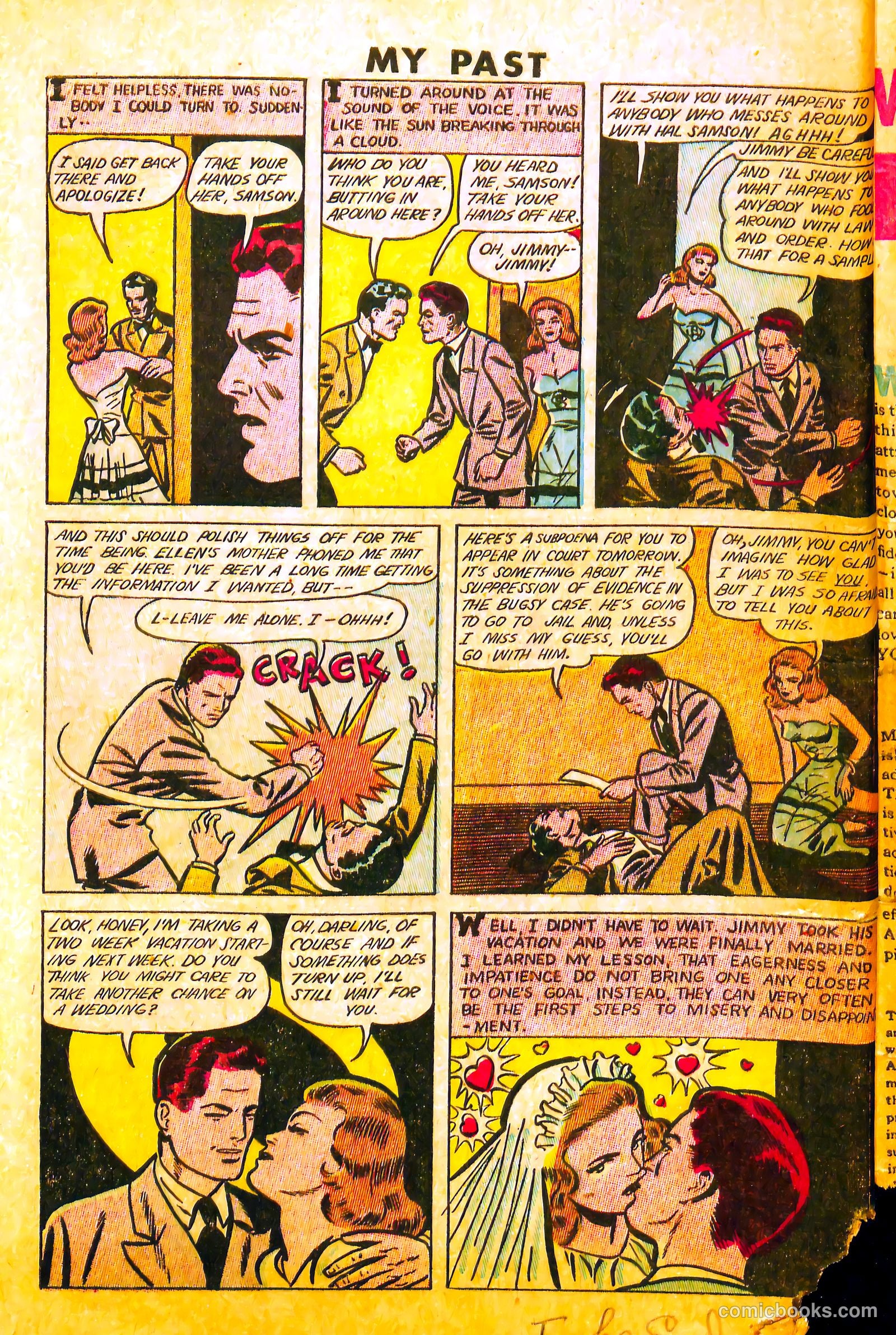 My Confessions #10 (1950) — page 32 of 36