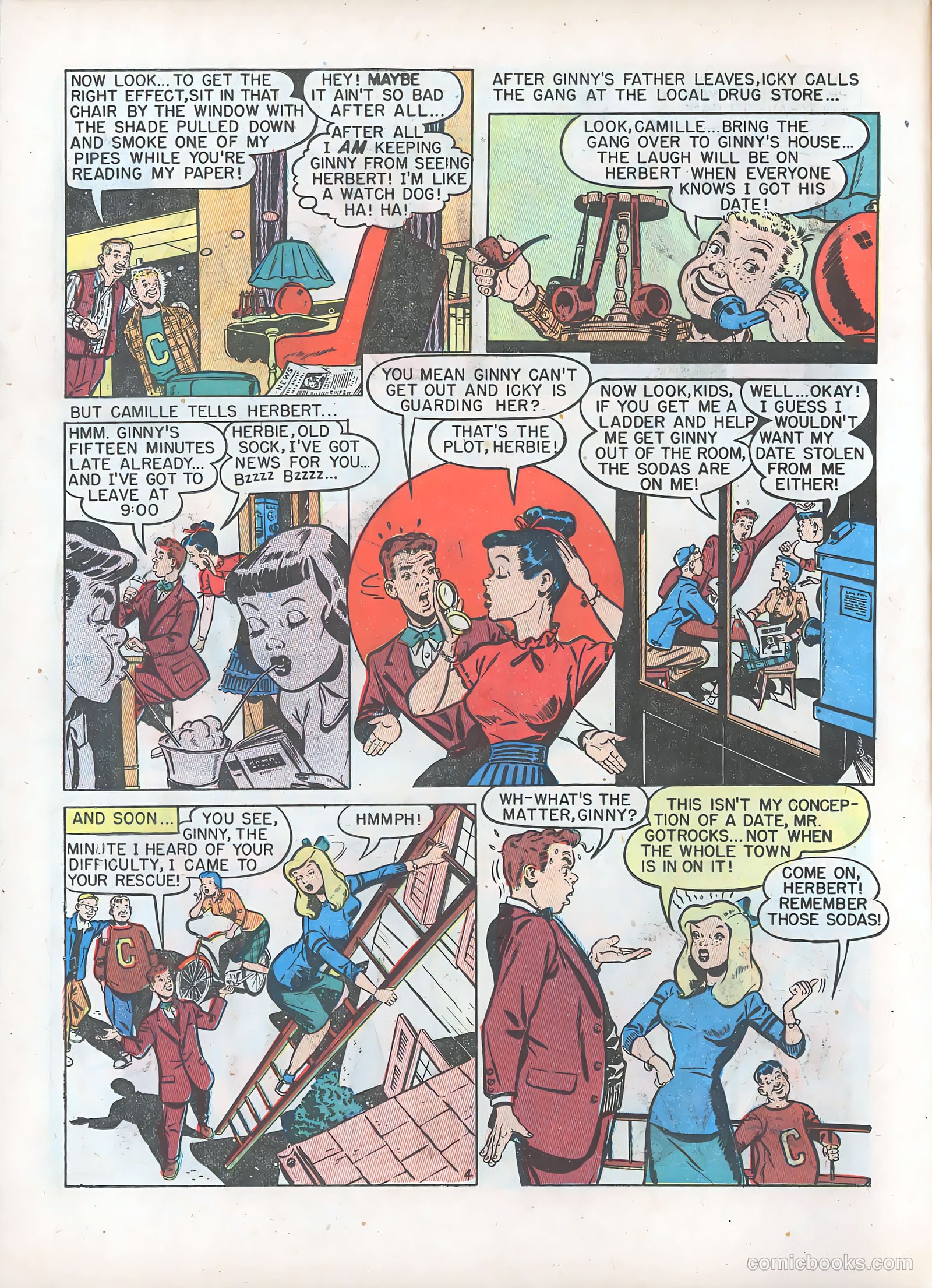 My Date Comics #3 (1947) — page 20 of 52