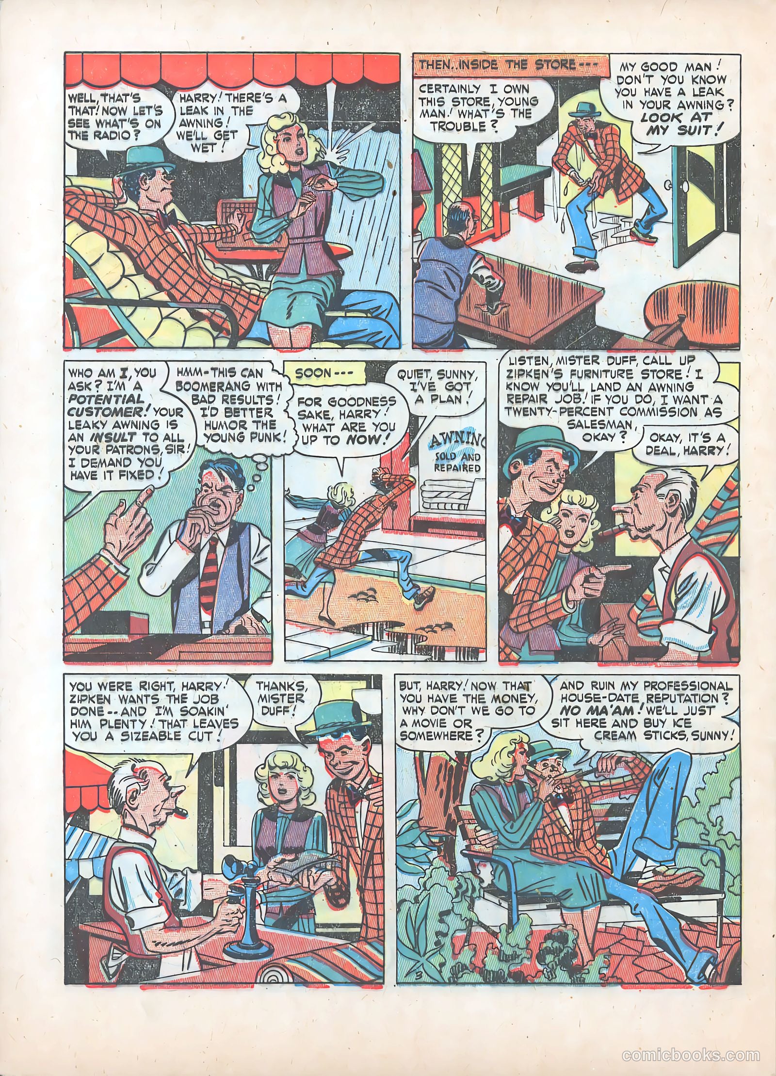 My Date Comics #4 (1948) — page 40 of 52