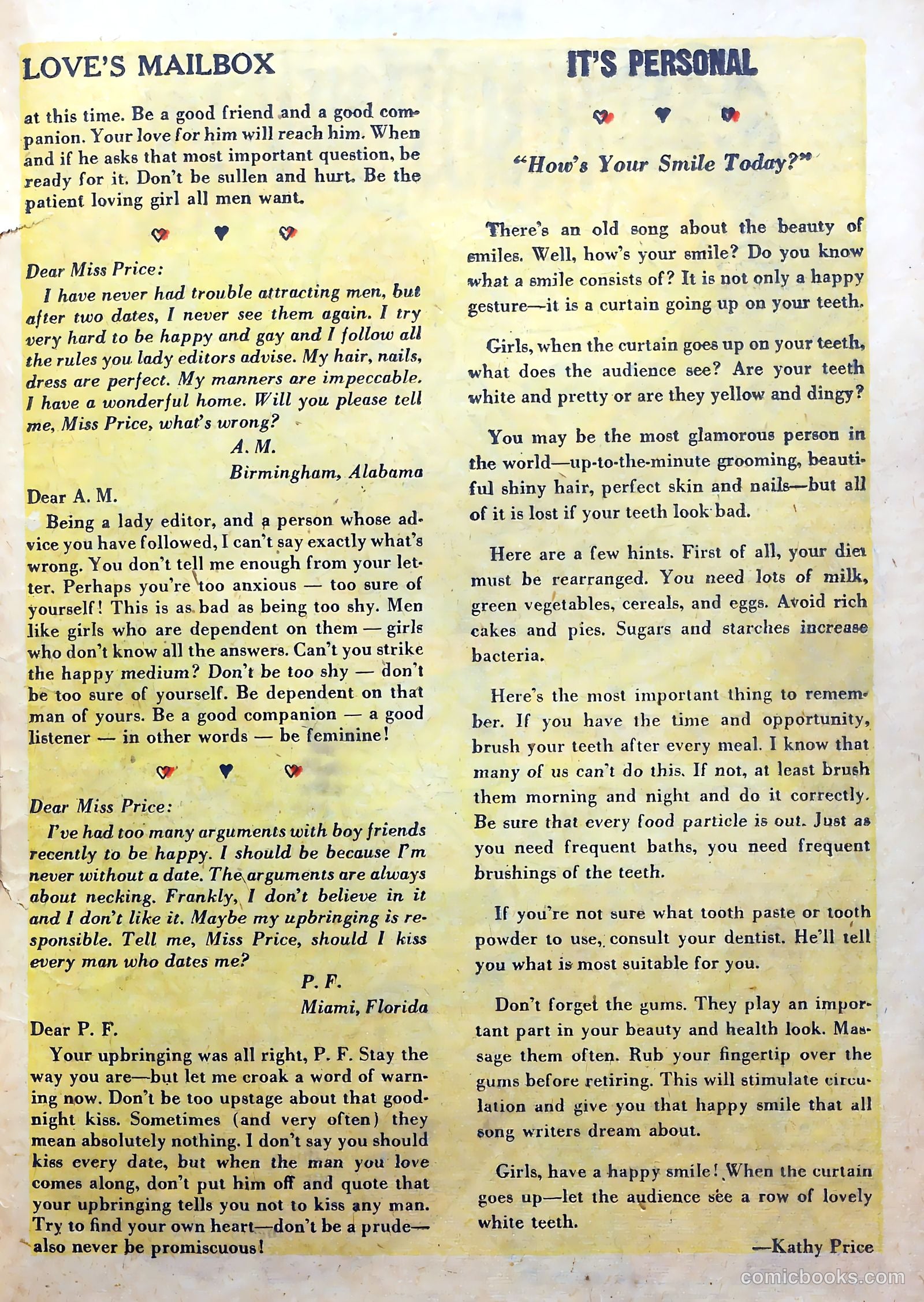 My Desire, Intimate Confessions #31 (1949) — page 23 of 36