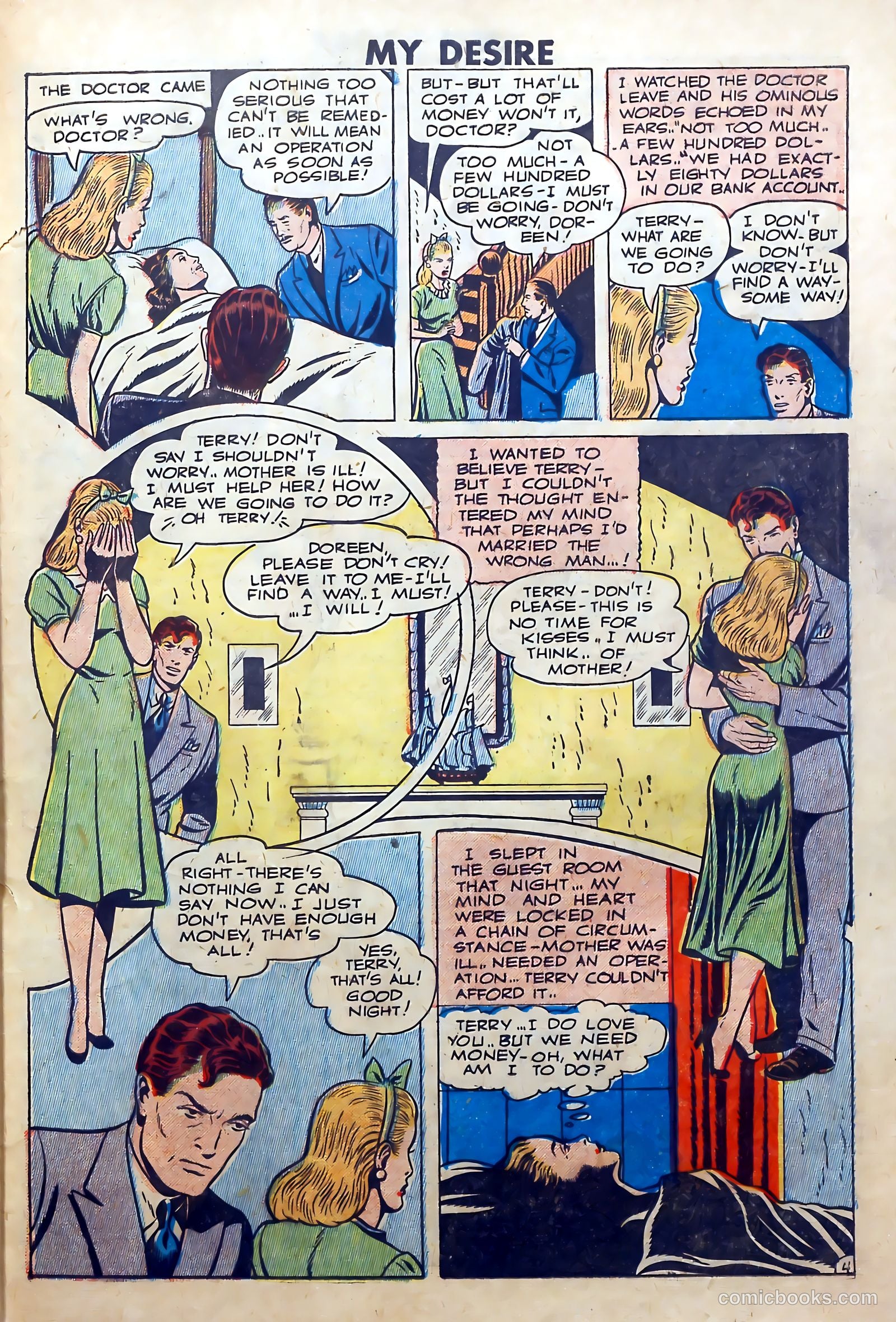 My Desire, Intimate Confessions #31 (1949) — page 27 of 36
