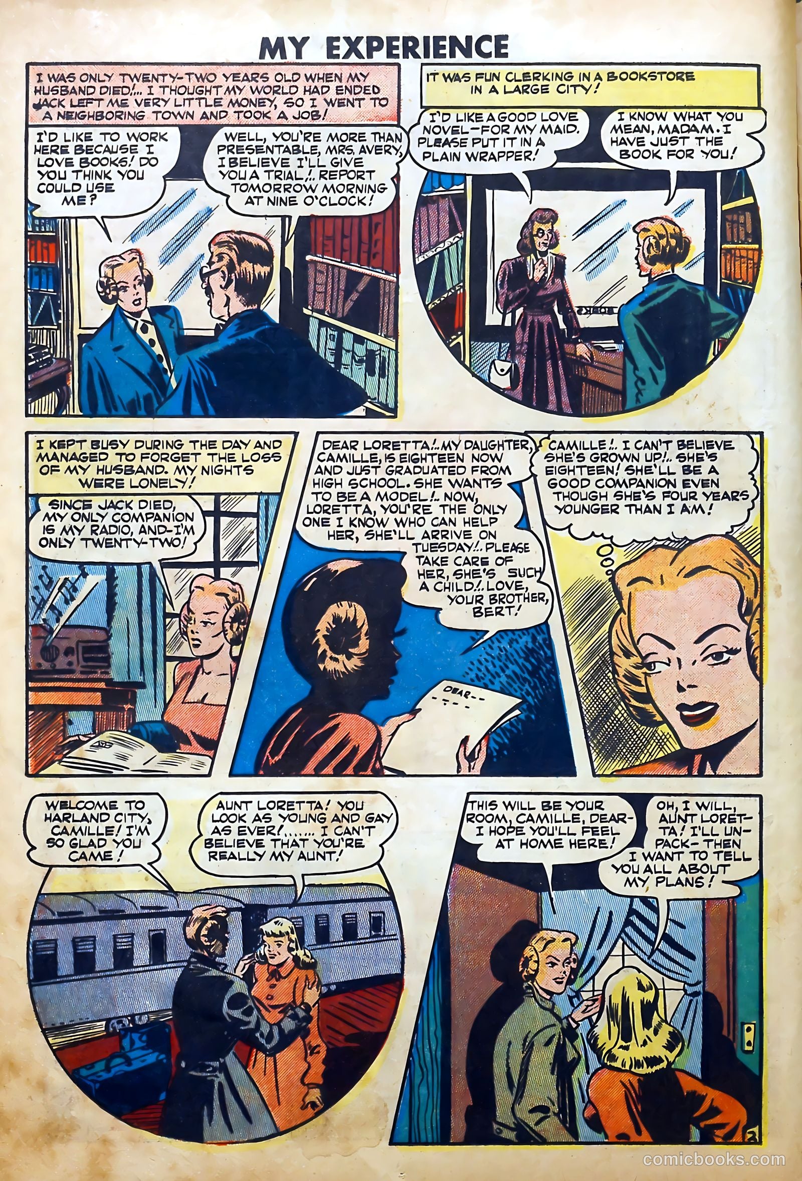 My Experience #19 (1949) — page 12 of 36