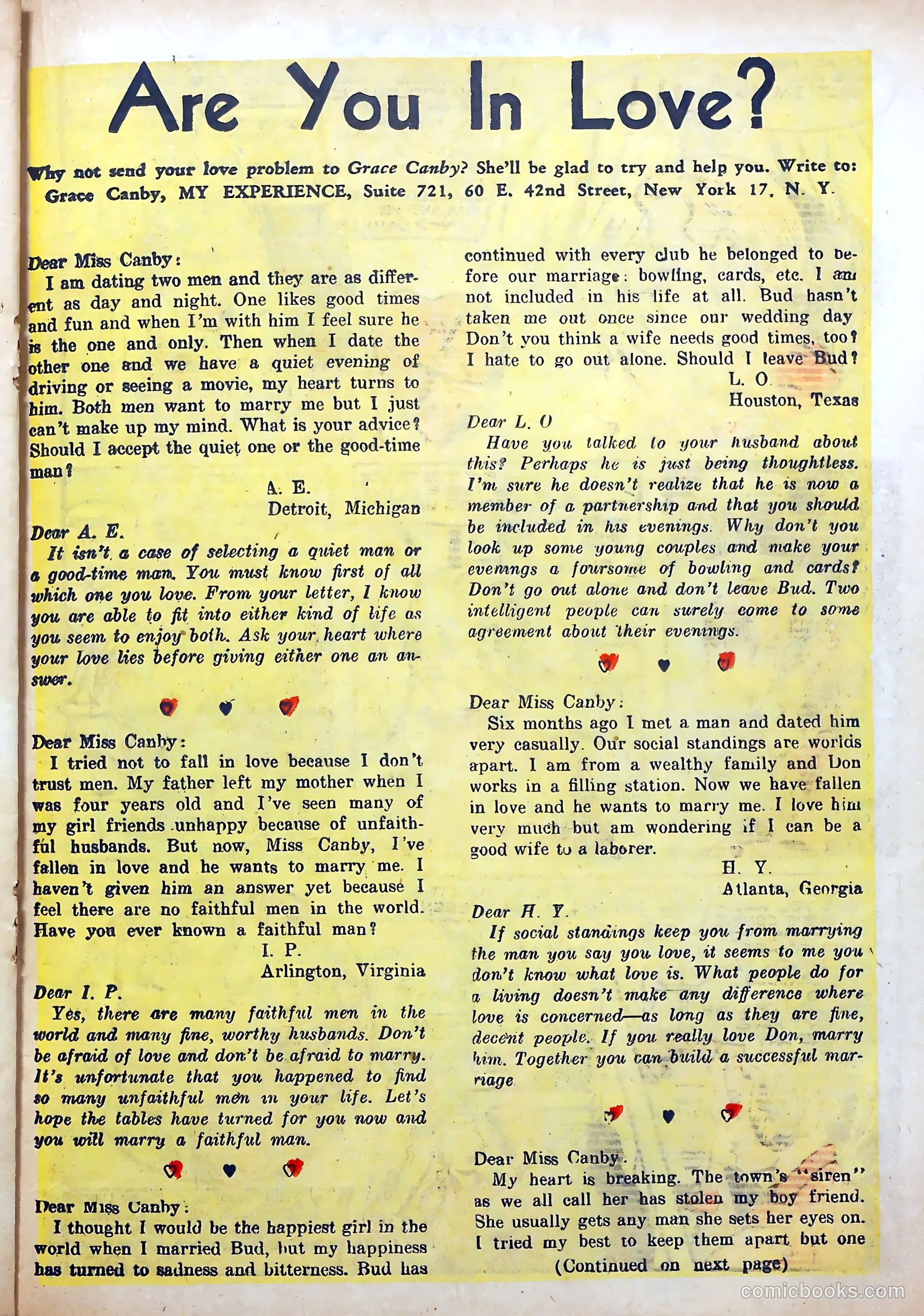 My Experience #19 (1949) — page 21 of 36