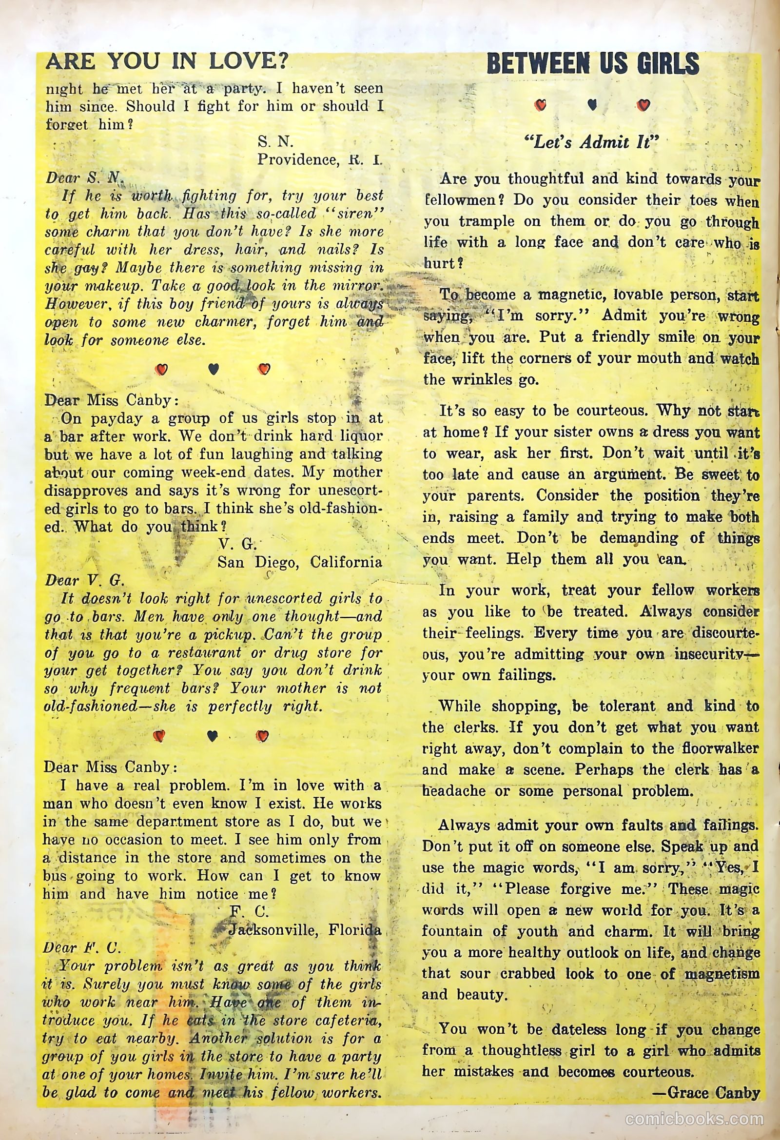 My Experience #19 (1949) — page 22 of 36
