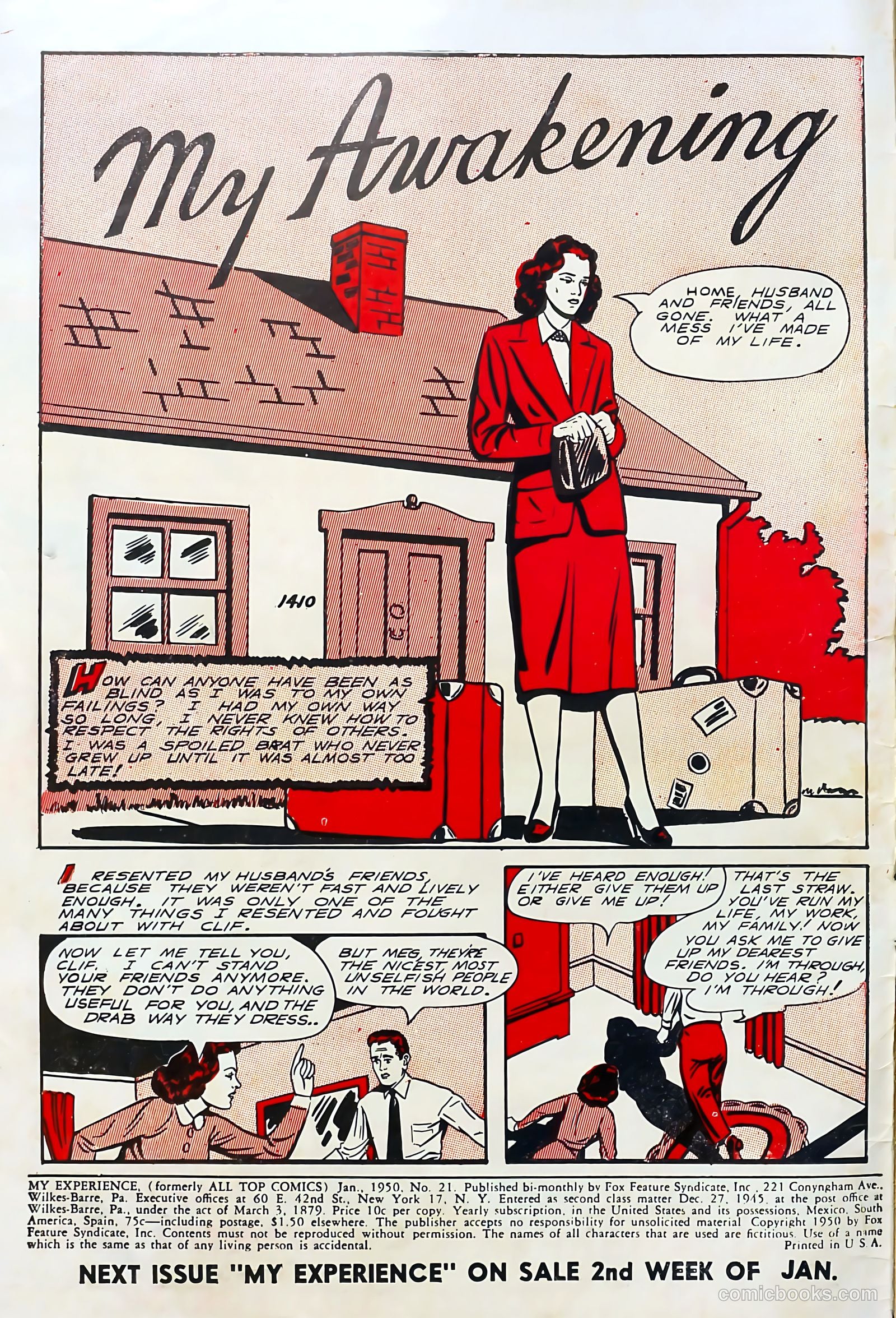 My Experience #21 (1950) — page 2 of 36