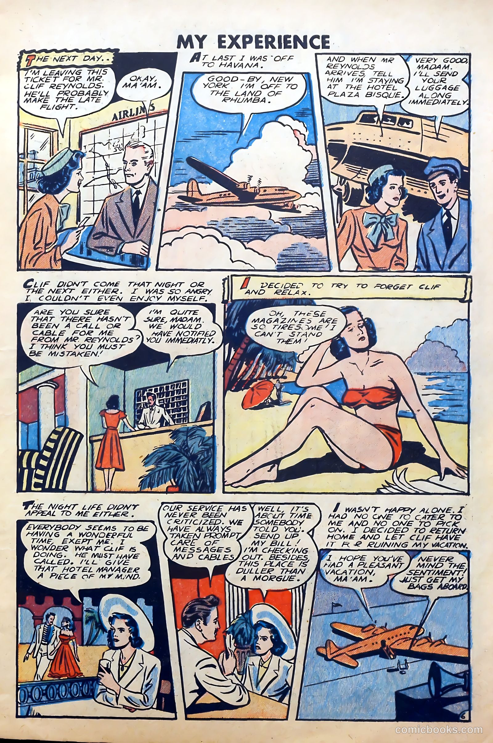 My Experience #21 (1950) — page 7 of 36