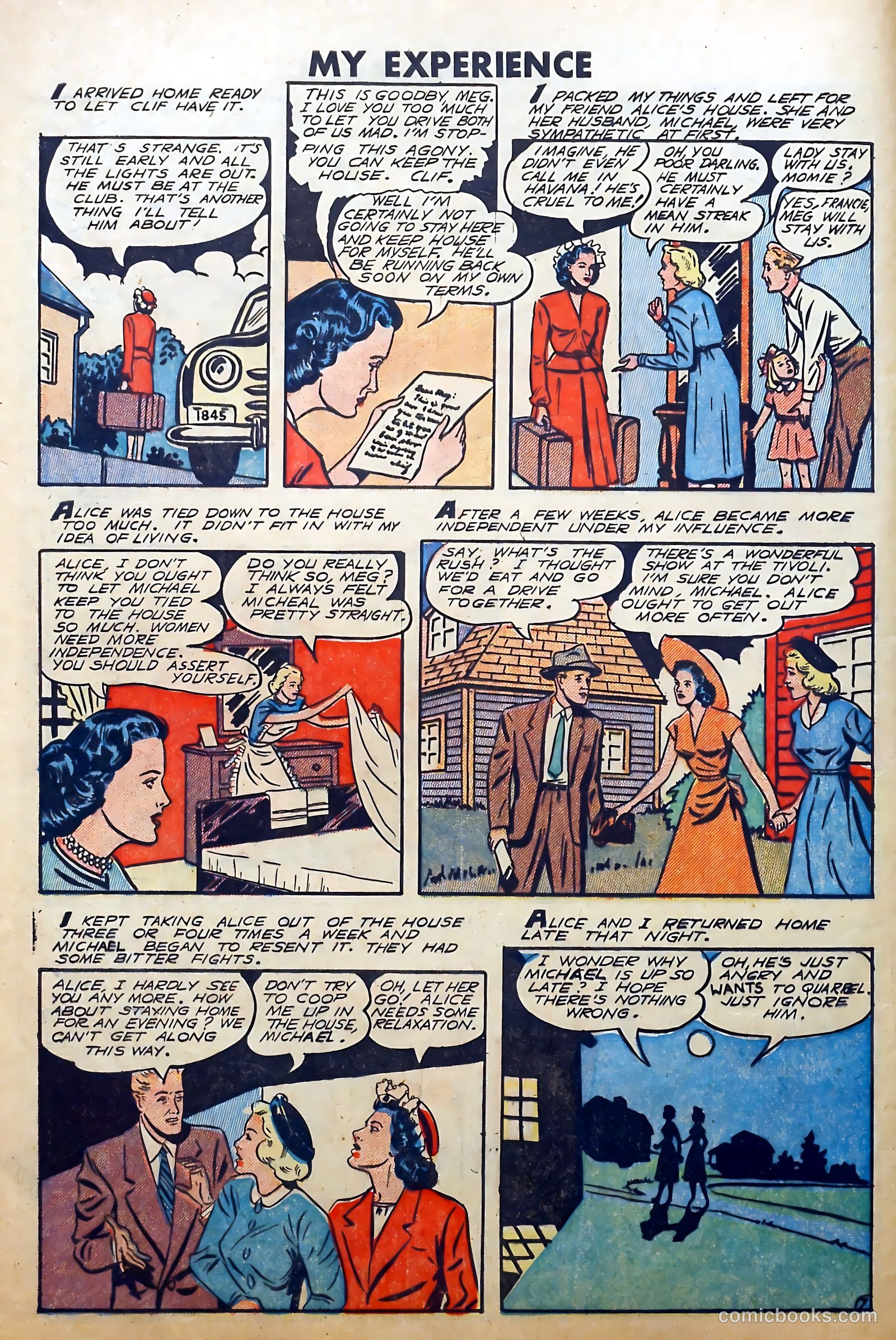 My Experience #21 (1950) — page 8 of 36