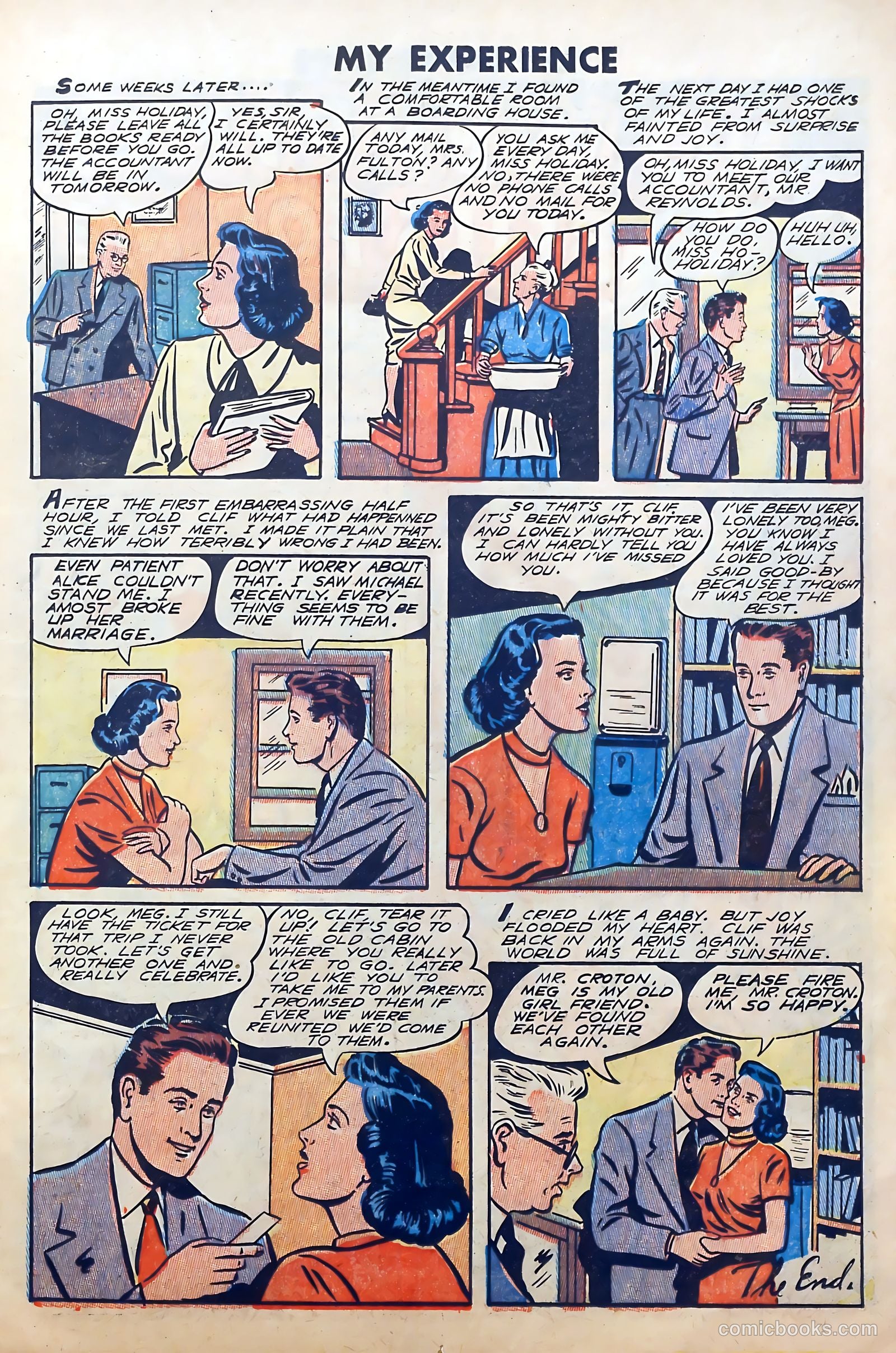 My Experience #21 (1950) — page 11 of 36