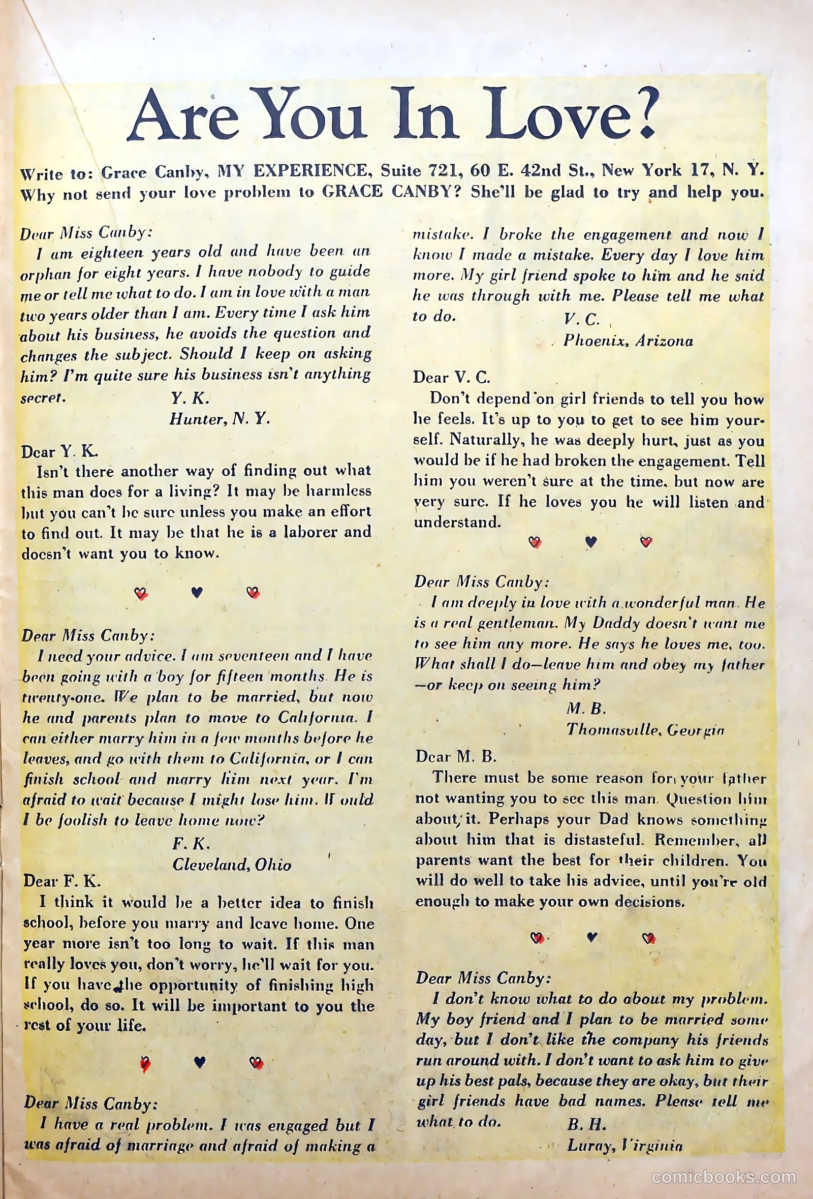 My Experience #21 (1950) — page 21 of 36