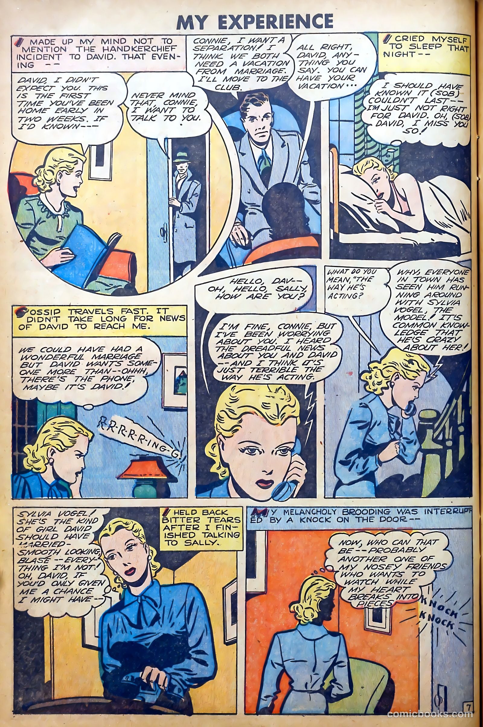My Experience #22 (1950) — page 8 of 36