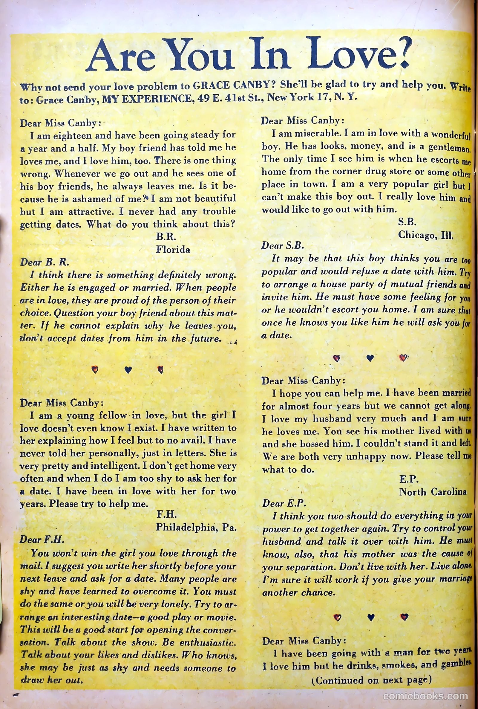 My Experience #22 (1950) — page 22 of 36