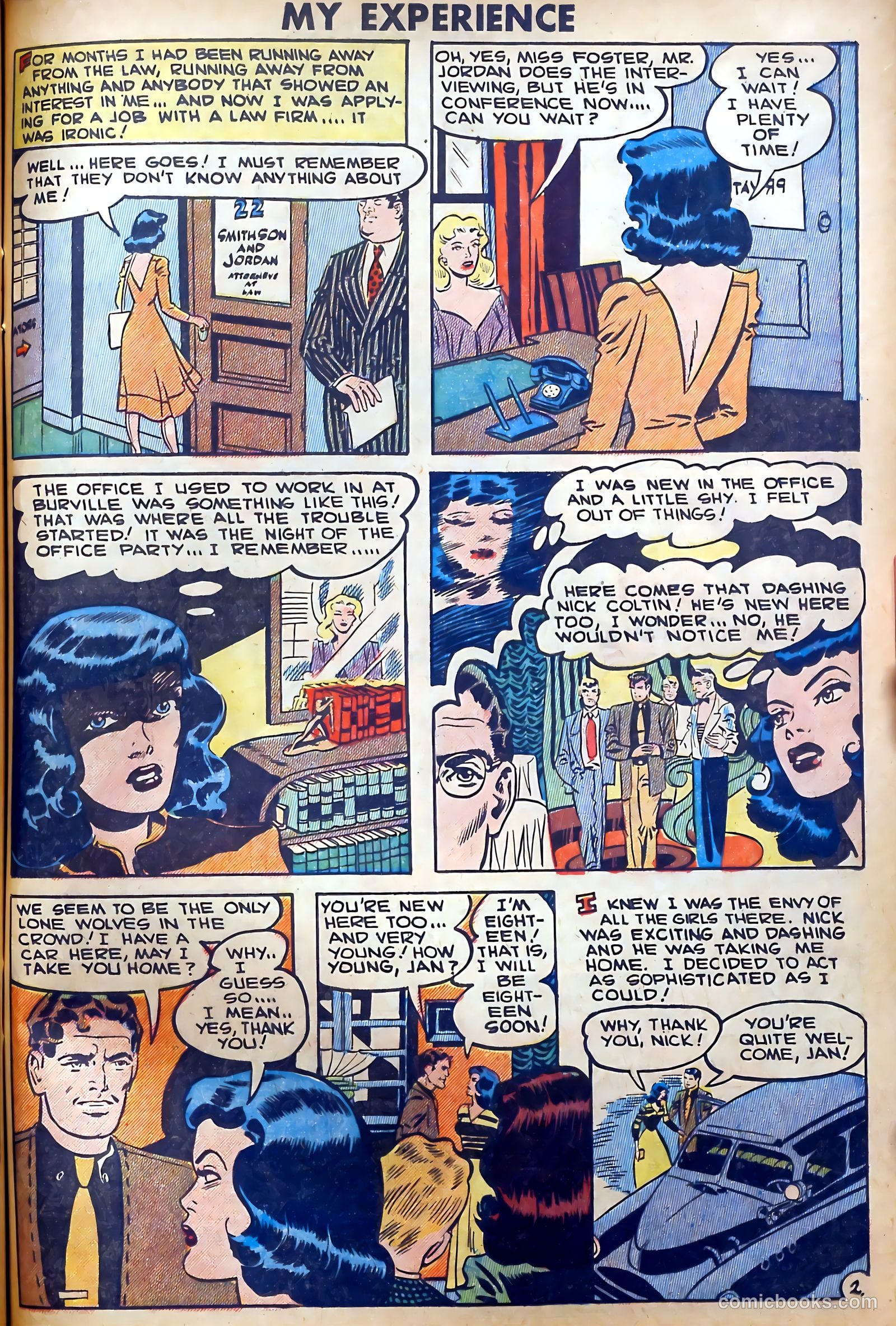 My Experience #22 (1950) — page 25 of 36