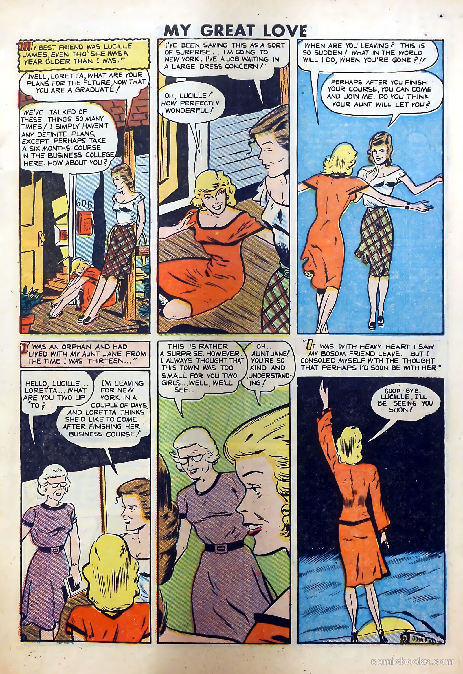 My Great Love #1 (1949) — page 3 of 36