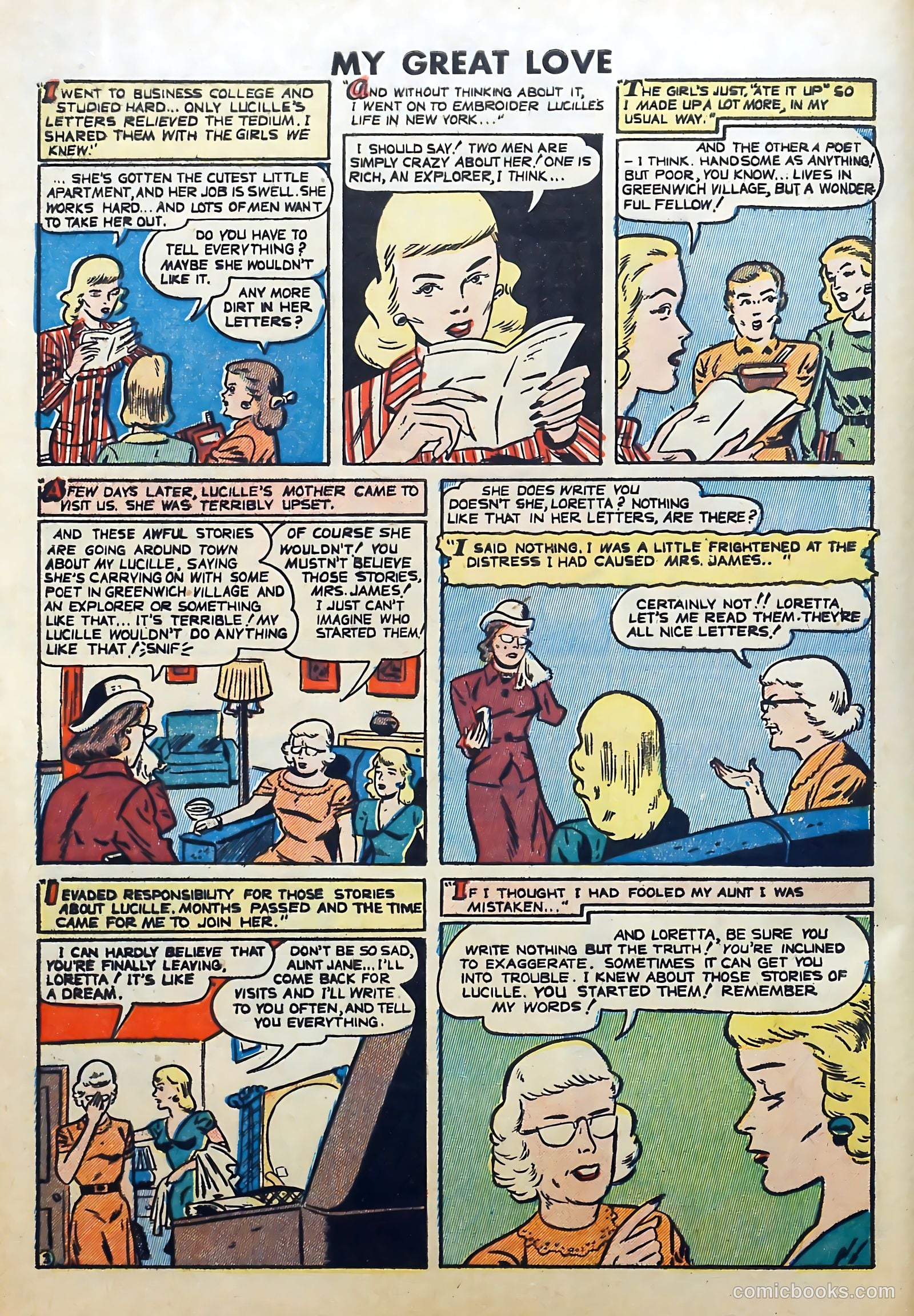My Great Love #1 (1949) — page 4 of 36