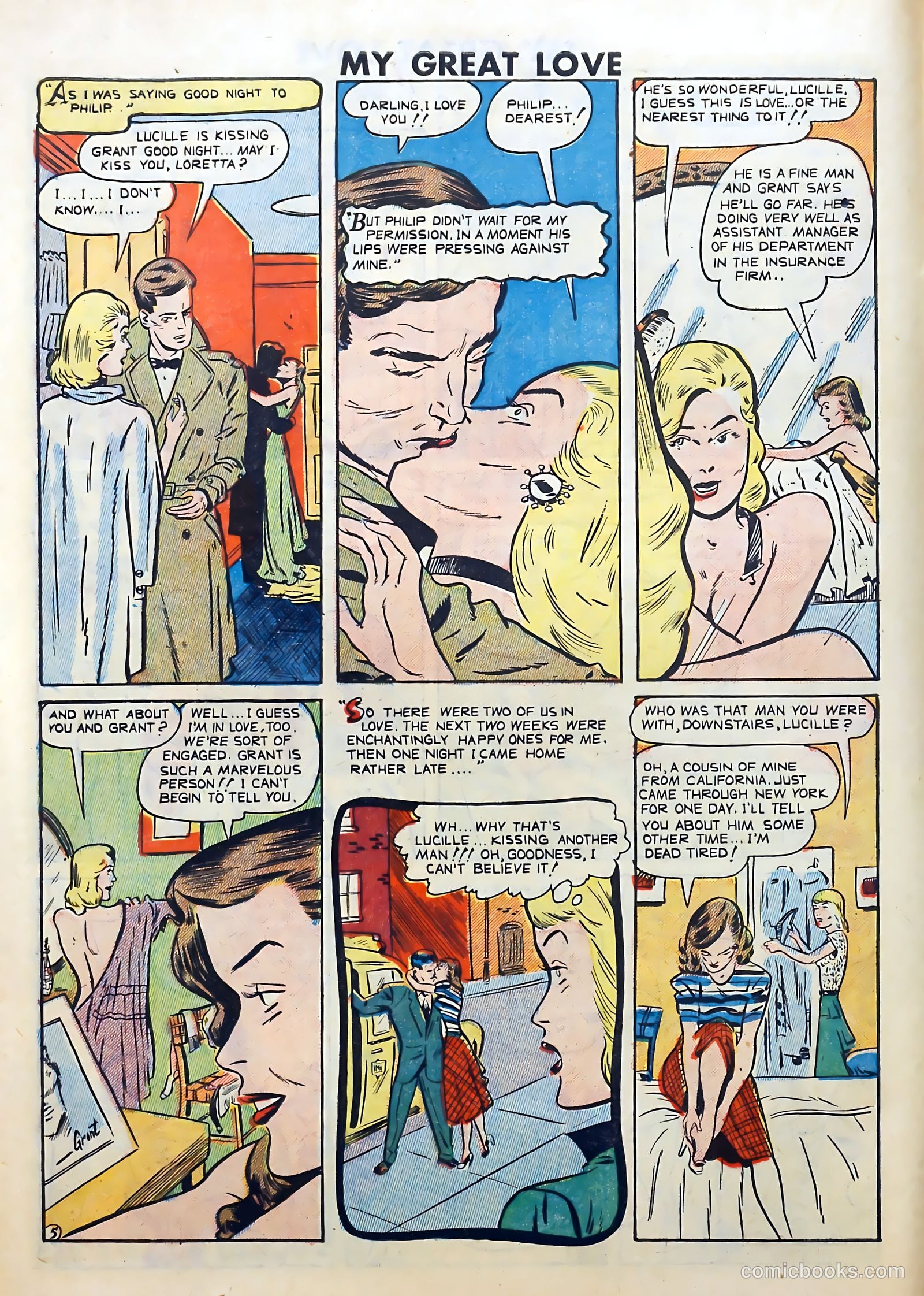 My Great Love #1 (1949) — page 6 of 36