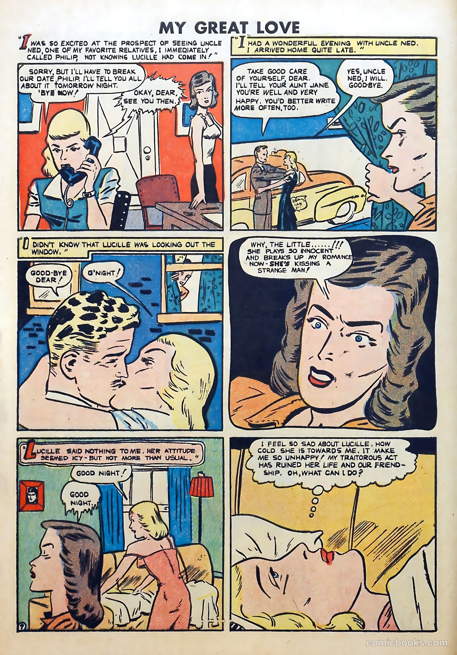 My Great Love #1 (1949) — page 8 of 36
