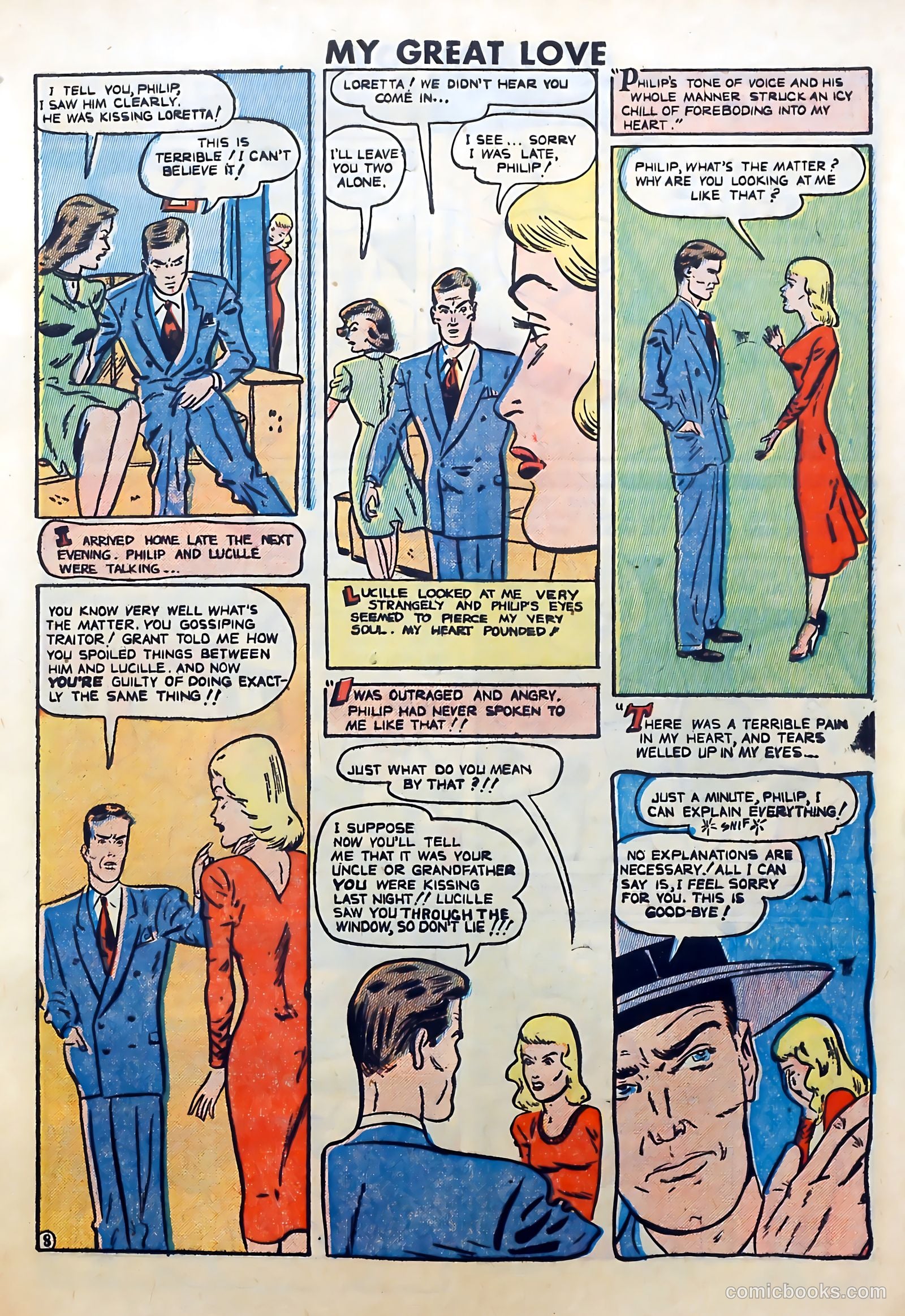 My Great Love #1 (1949) — page 9 of 36