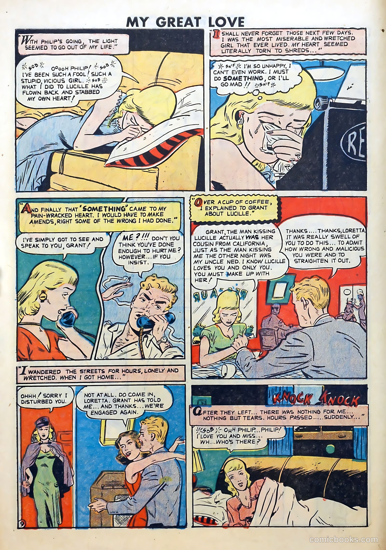 My Great Love #1 (1949) — page 10 of 36
