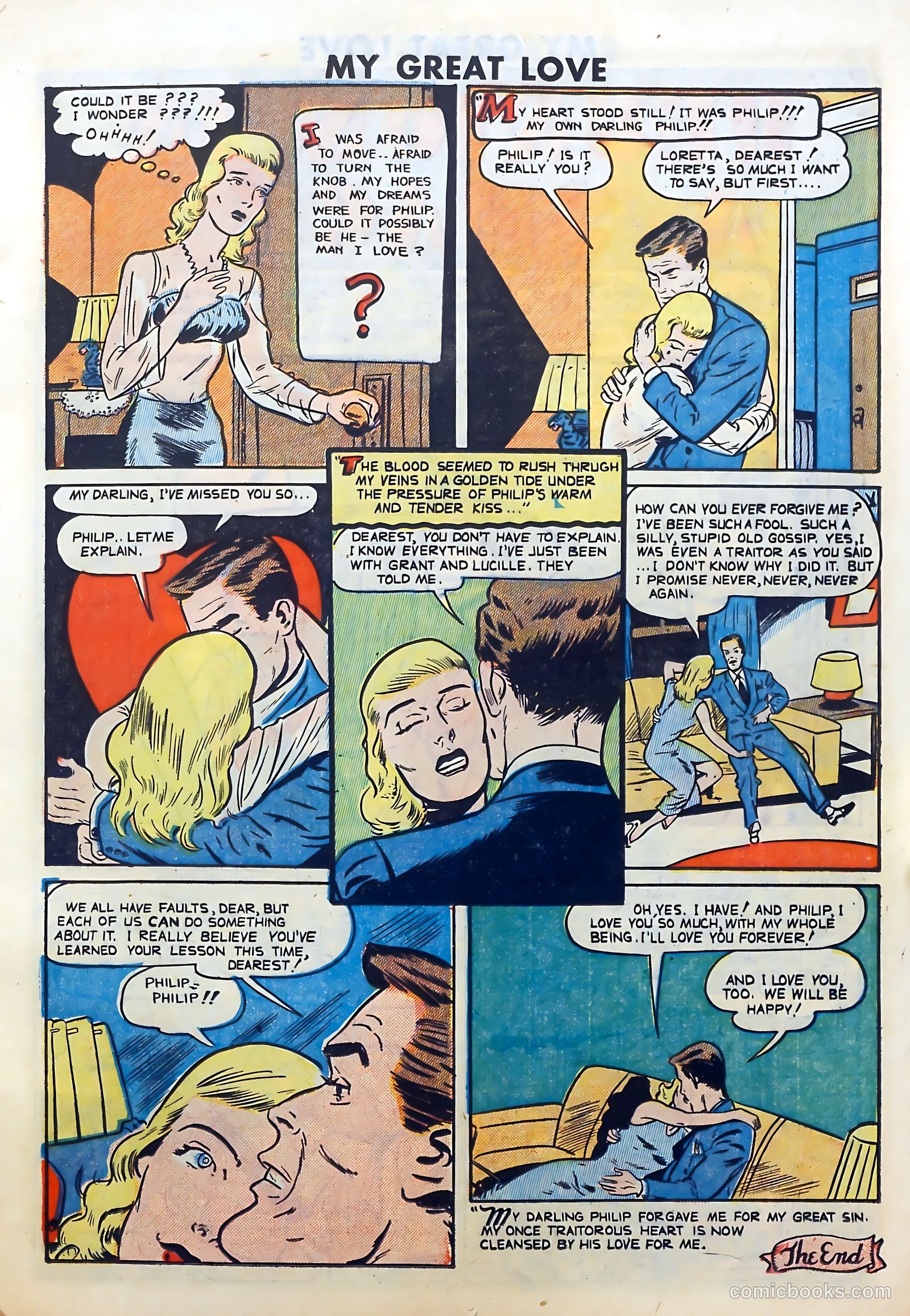 My Great Love #1 (1949) — page 11 of 36