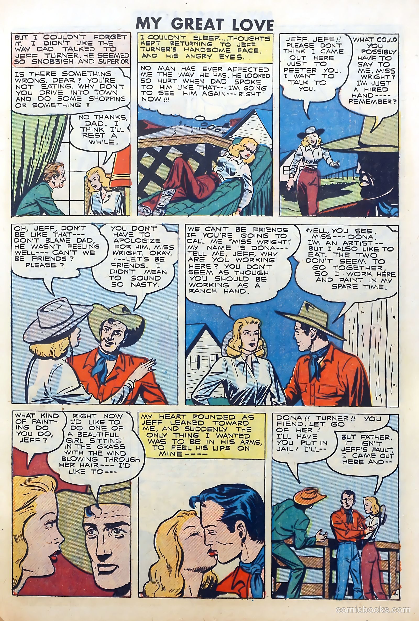 My Great Love #1 (1949) — page 15 of 36
