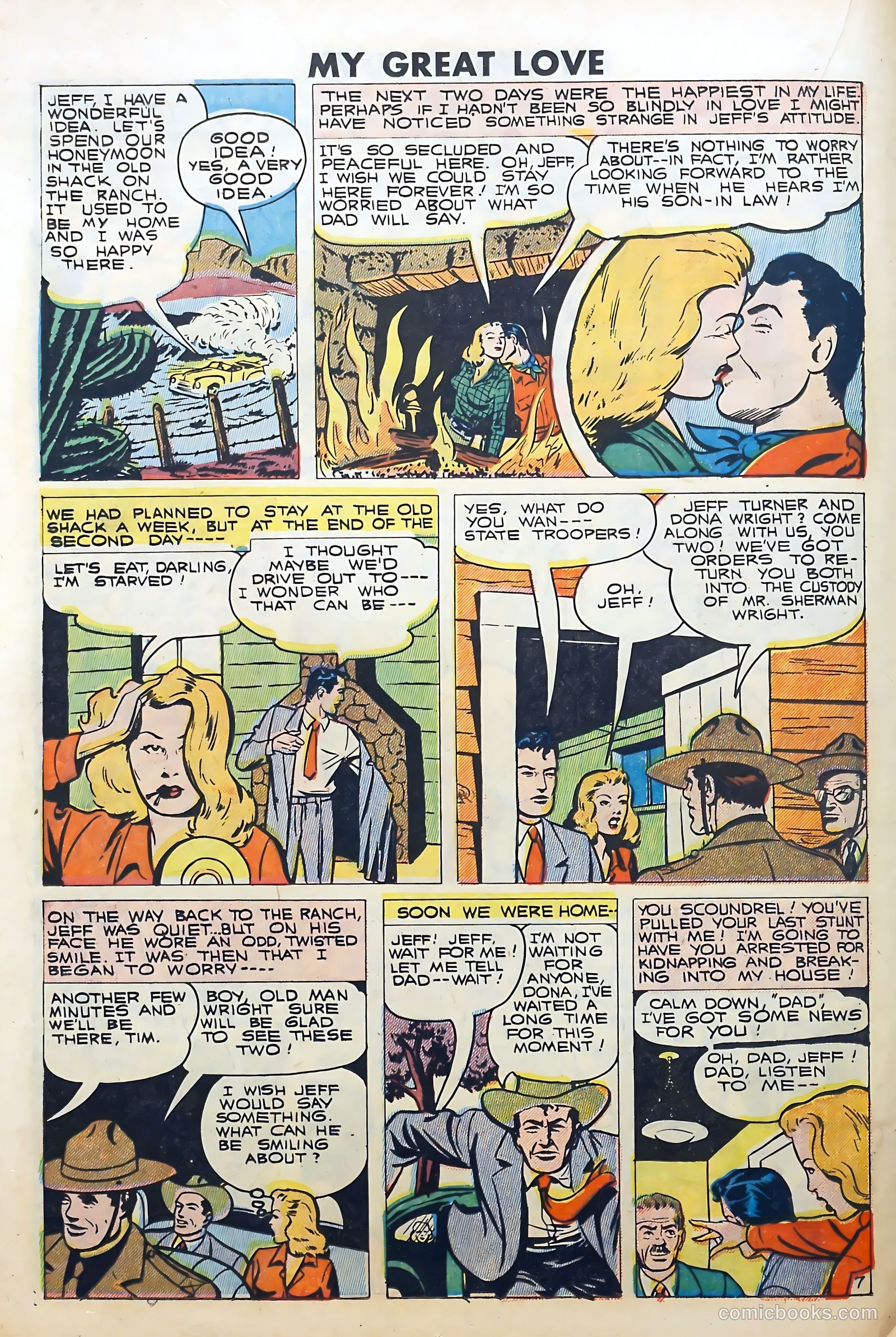 My Great Love #1 (1949) — page 18 of 36