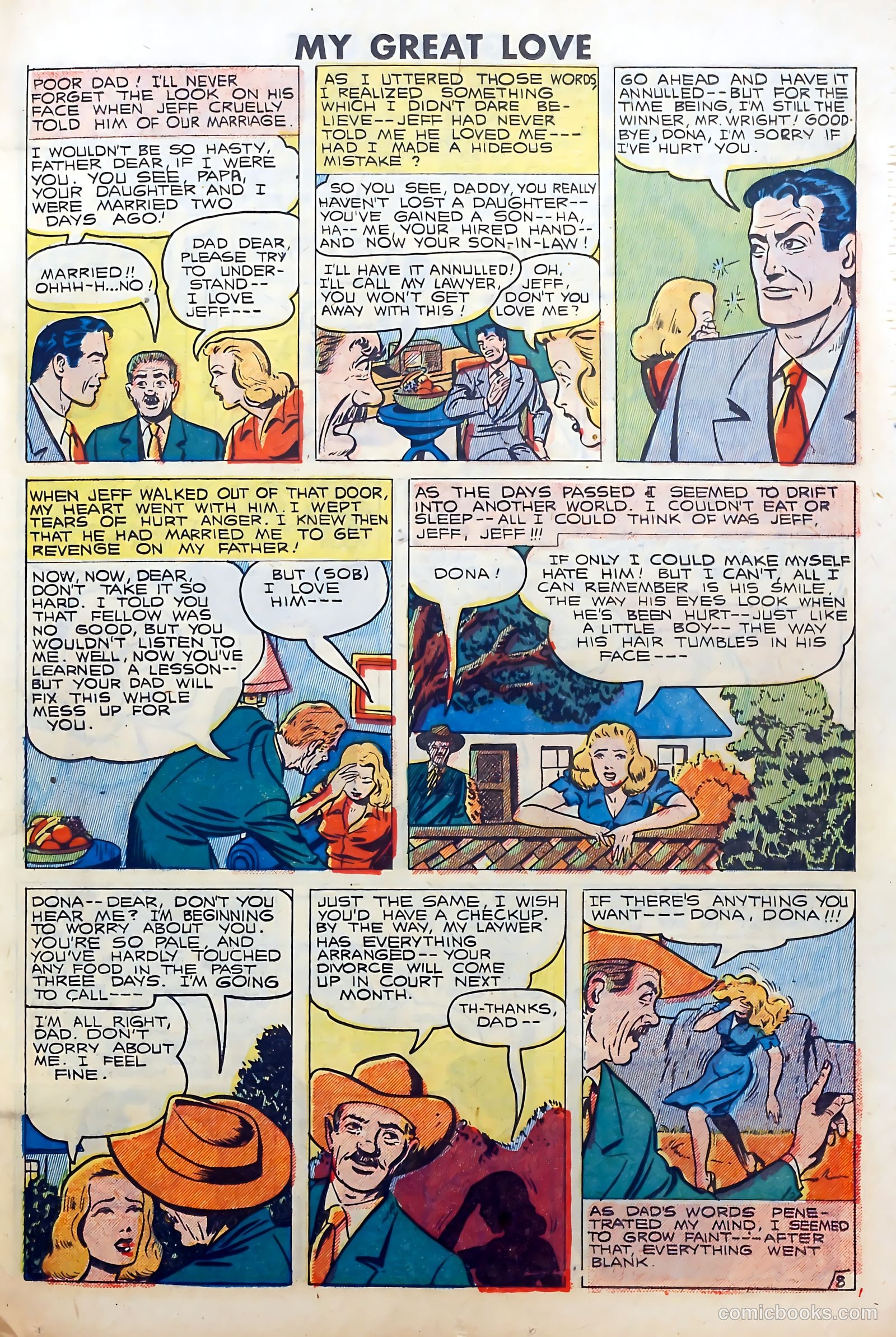 My Great Love #1 (1949) — page 19 of 36