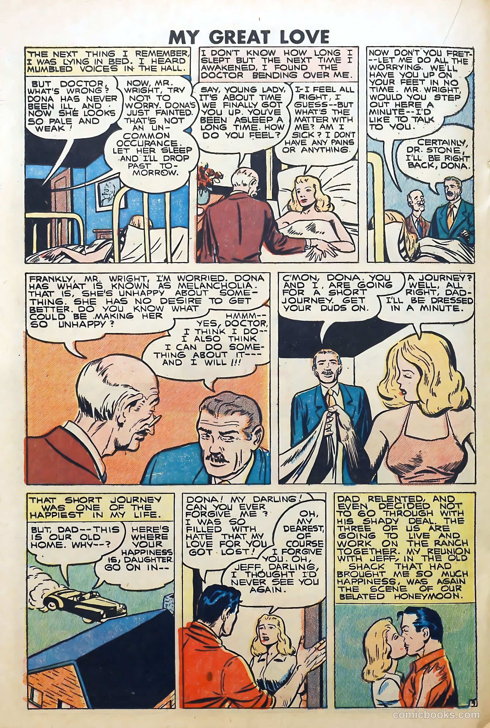 My Great Love #1 (1949) — page 20 of 36