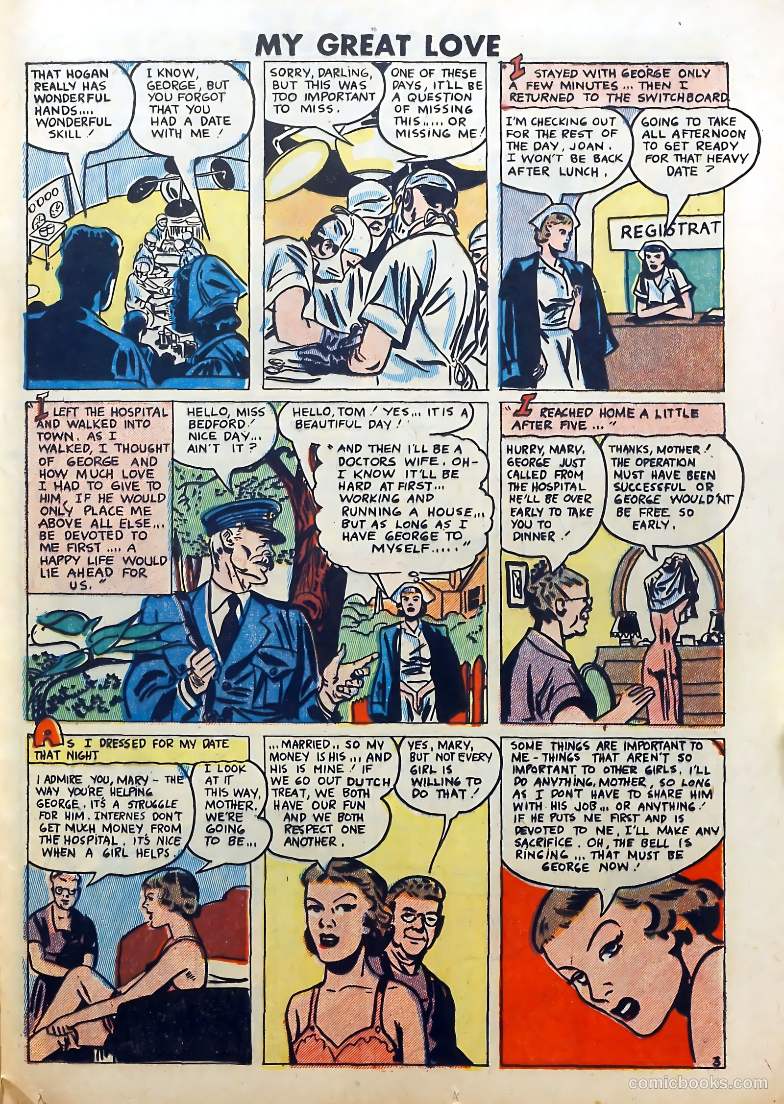 My Great Love #1 (1949) — page 25 of 36