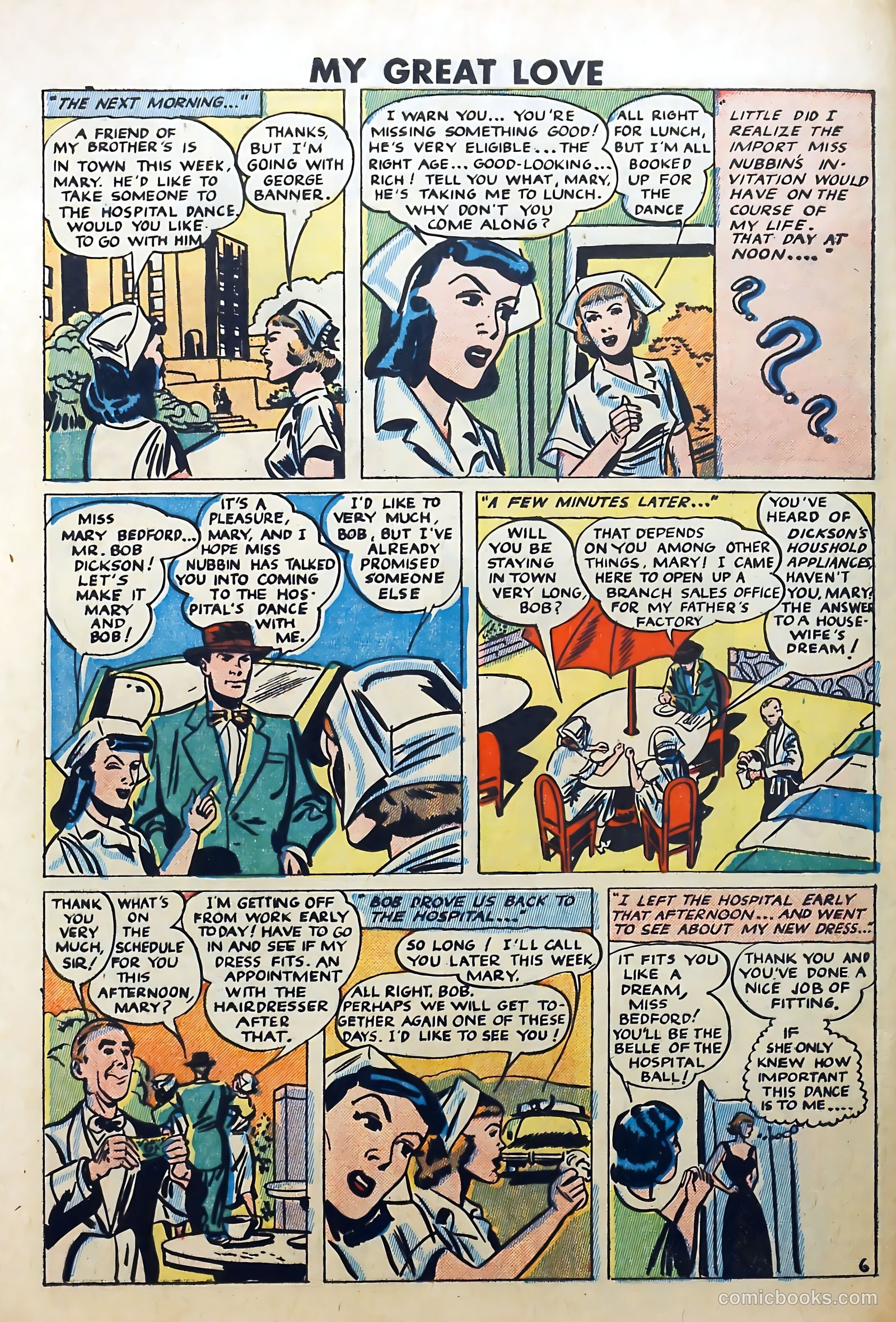 My Great Love #1 (1949) — page 28 of 36