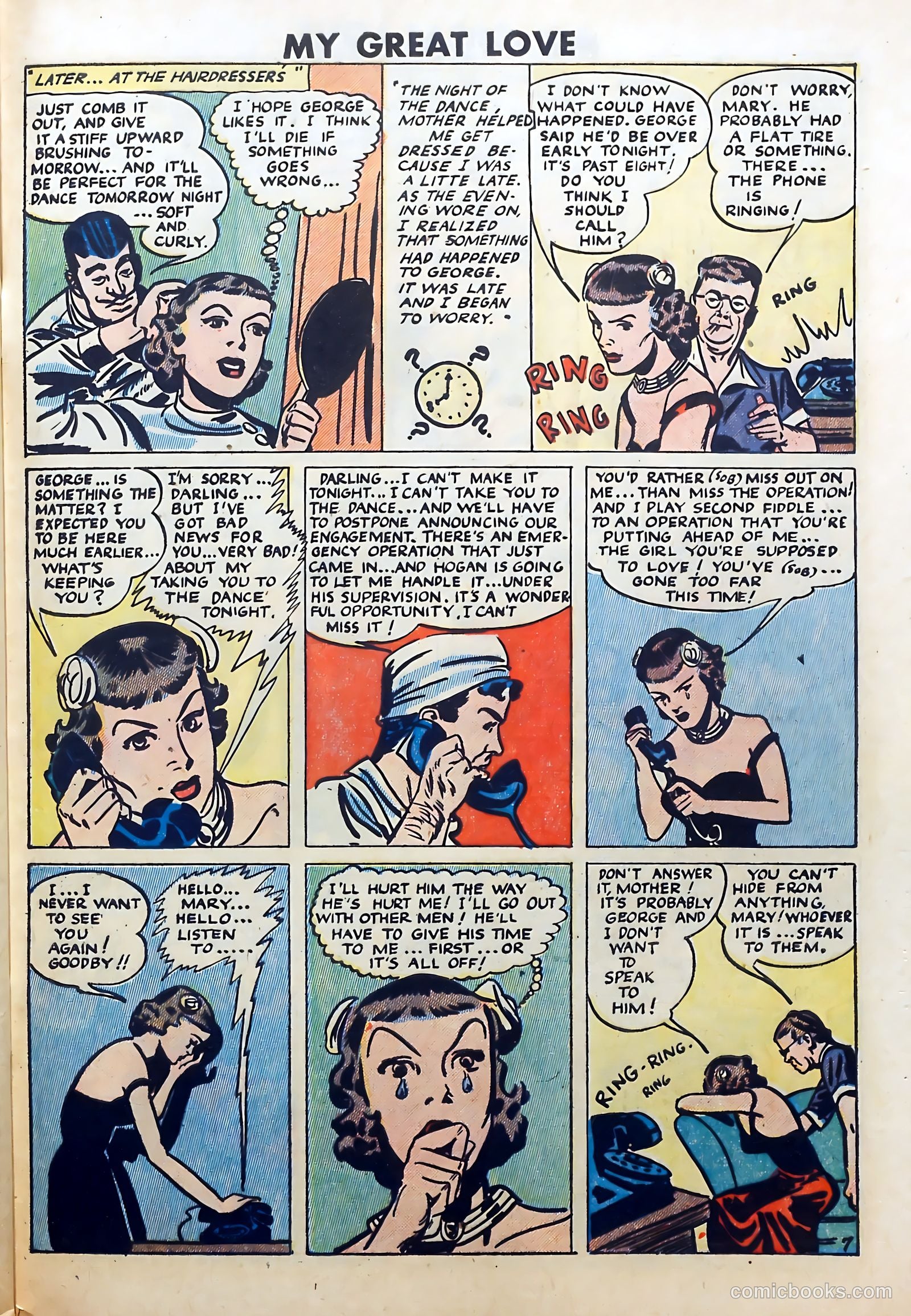 My Great Love #1 (1949) — page 29 of 36