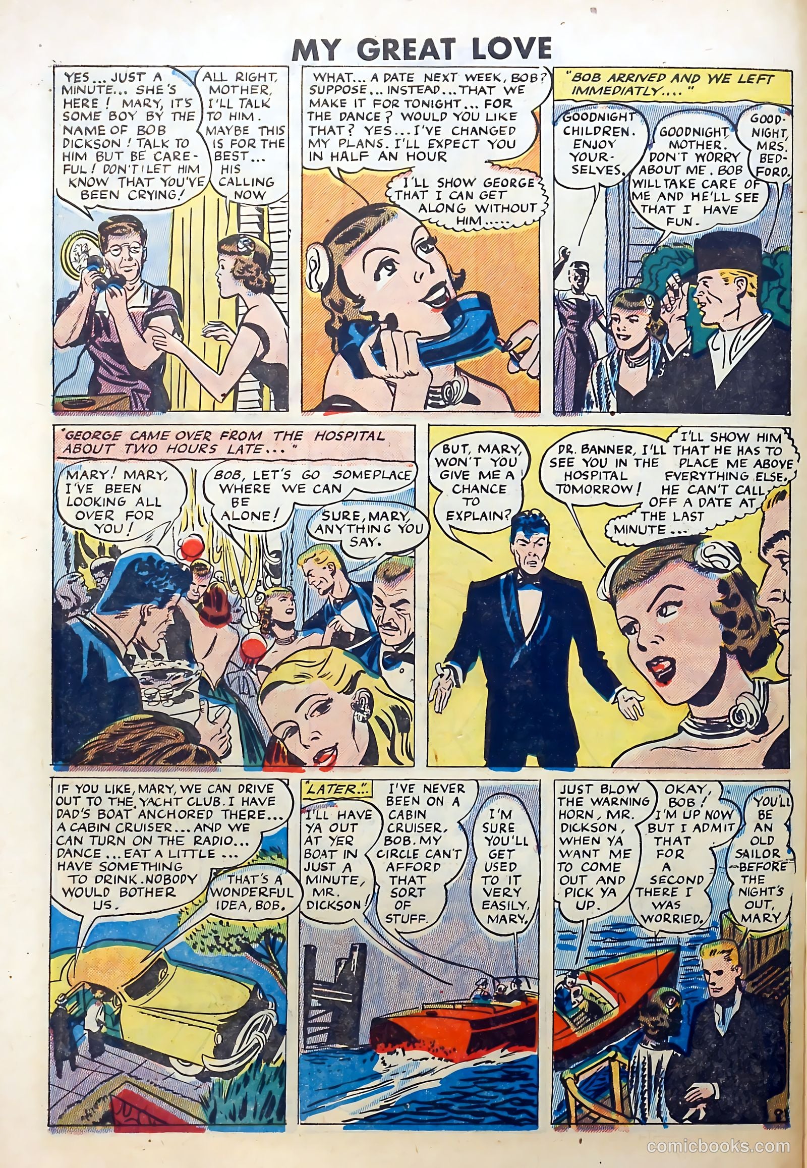 My Great Love #1 (1949) — page 30 of 36