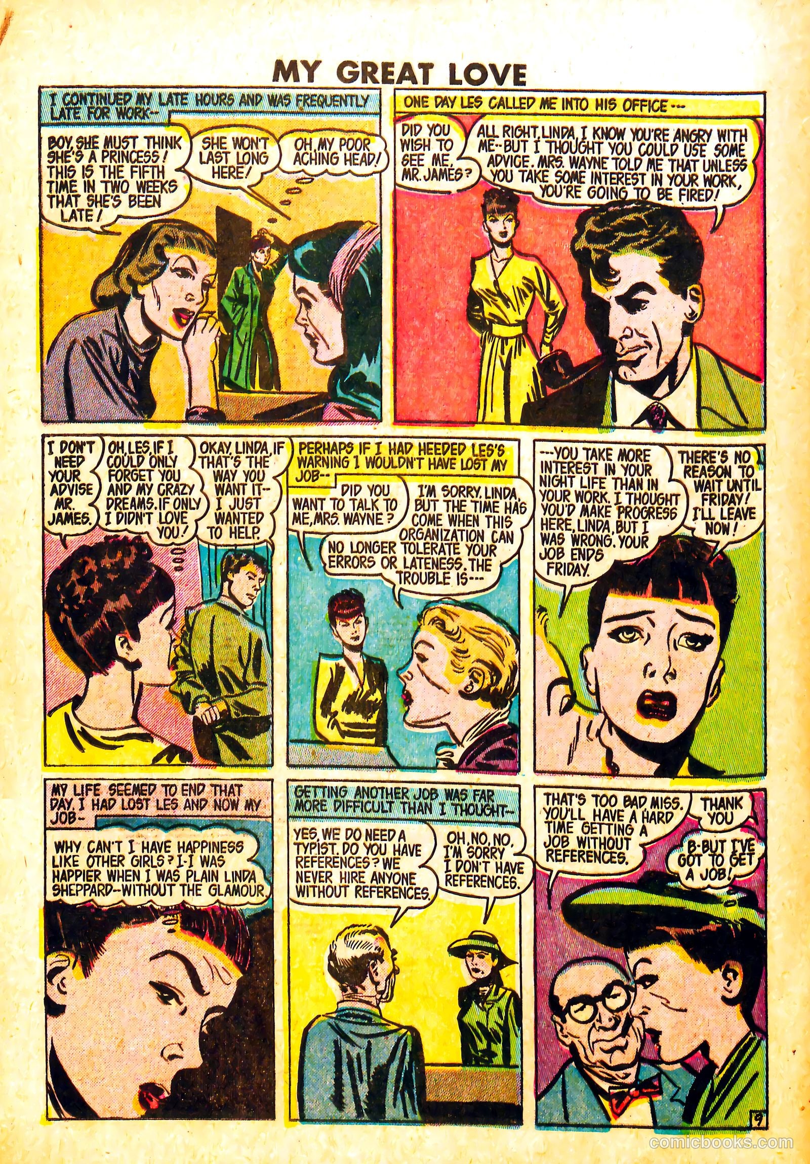 My Great Love #2 (1949) — page 20 of 36