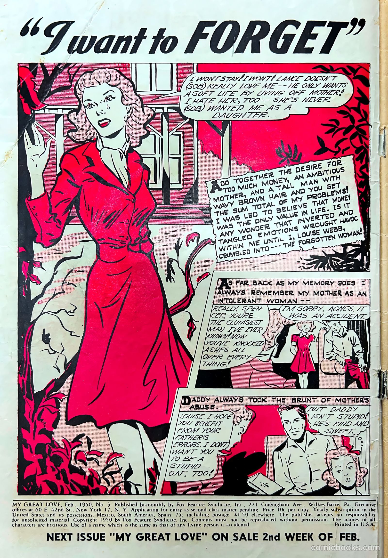 My Great Love #3 (1950) — page 2 of 36