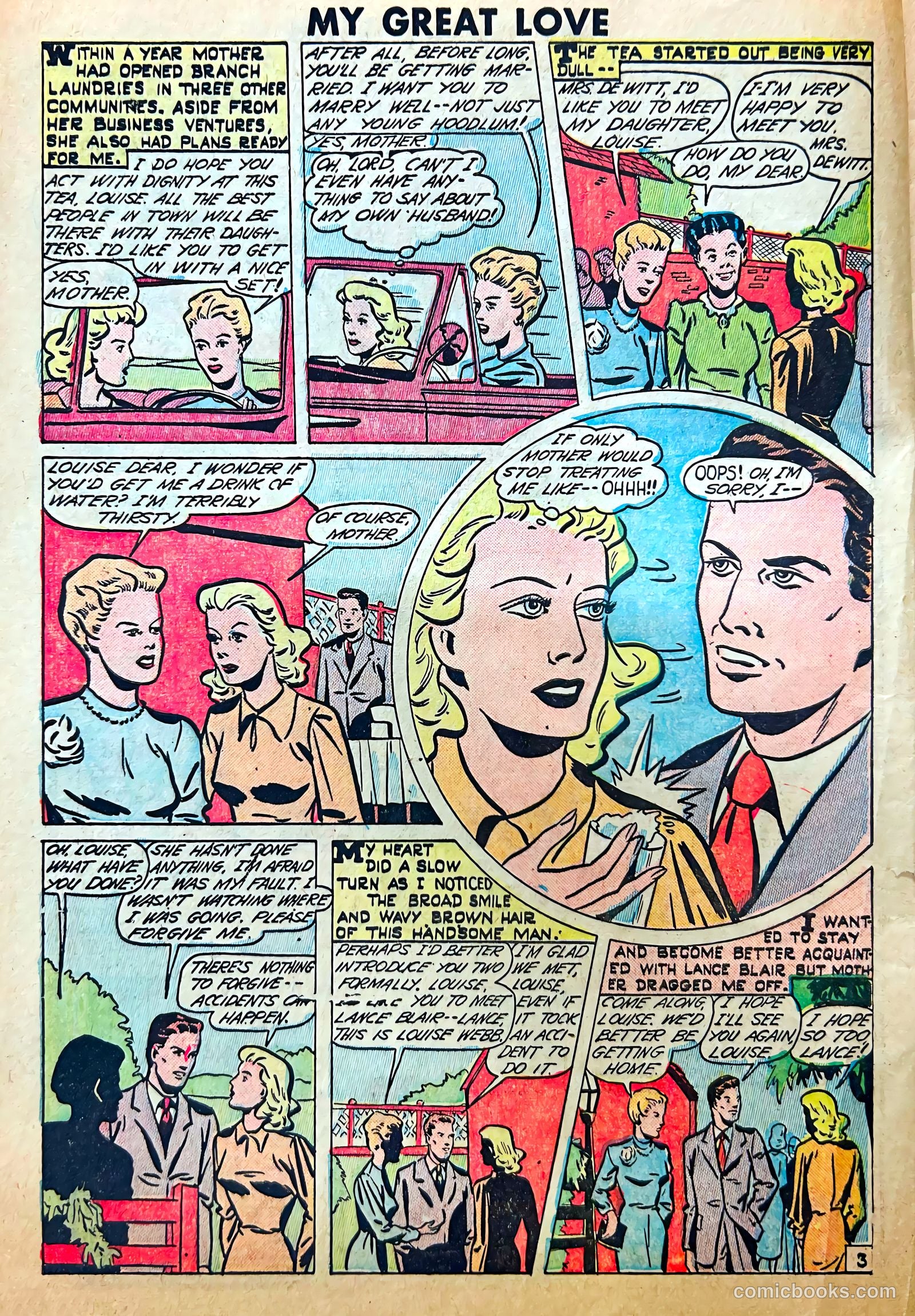 My Great Love #3 (1950) — page 4 of 36