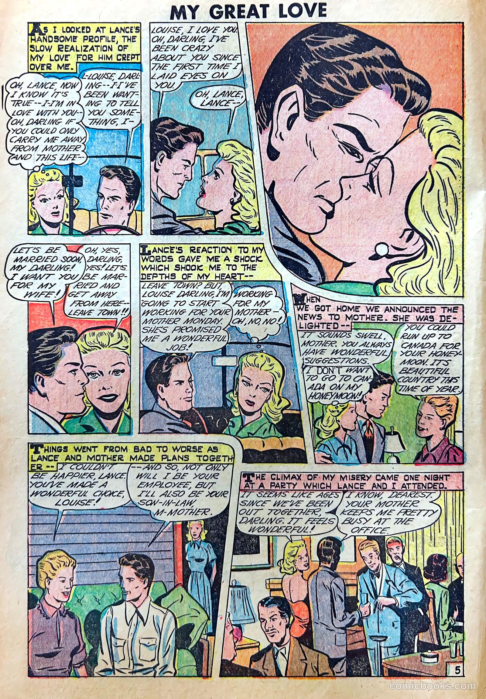 My Great Love #3 (1950) — page 6 of 36
