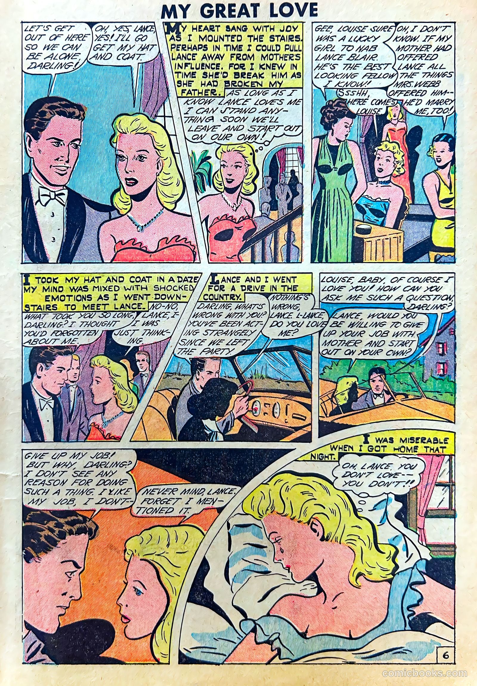 My Great Love #3 (1950) — page 7 of 36