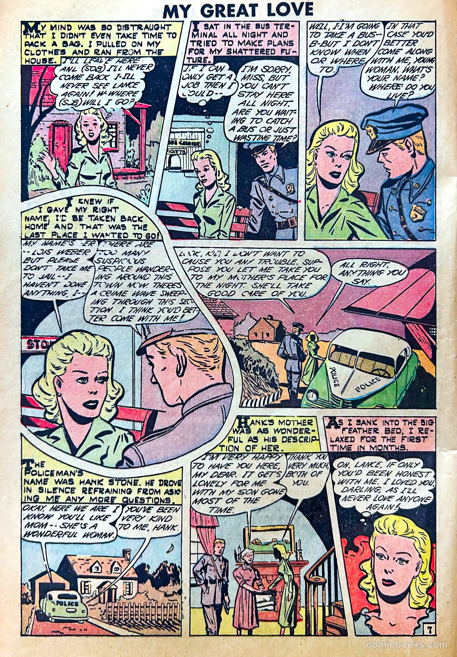 My Great Love #3 (1950) — page 8 of 36