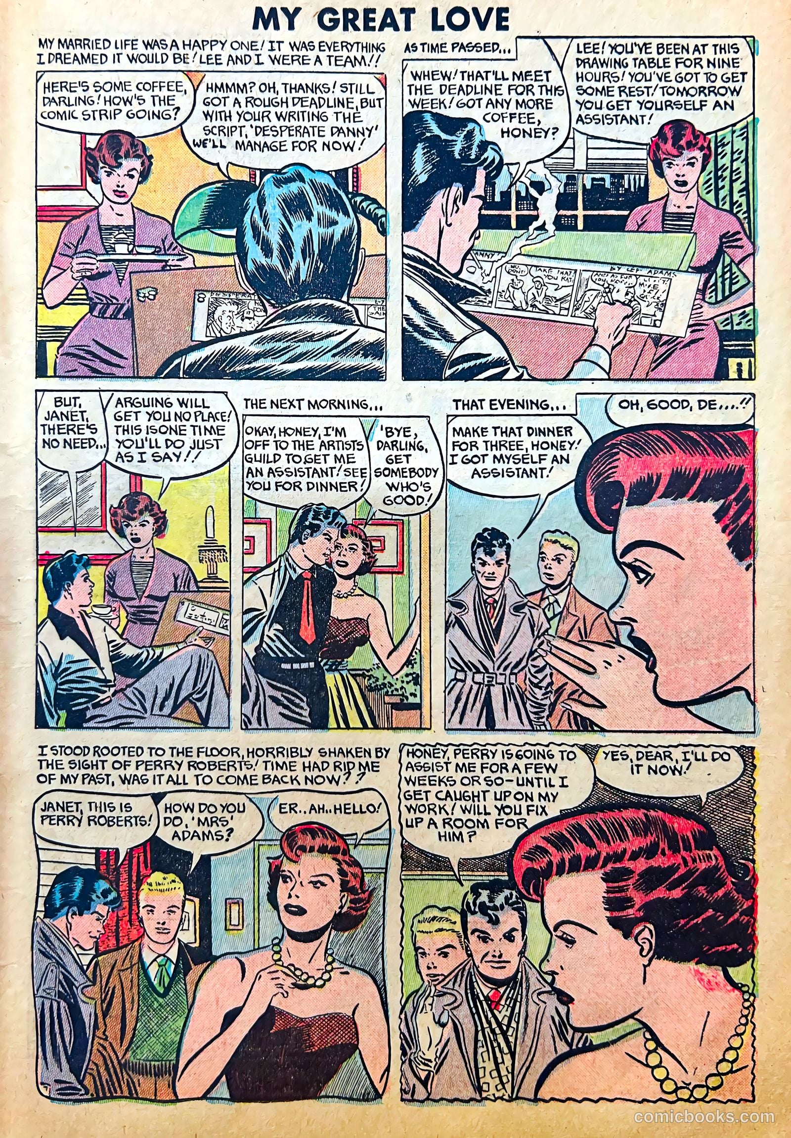 My Great Love #3 (1950) — page 17 of 36