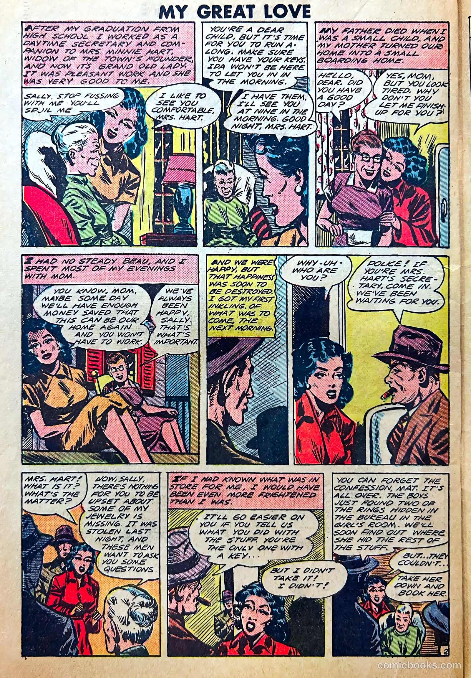 My Great Love #3 (1950) — page 24 of 36