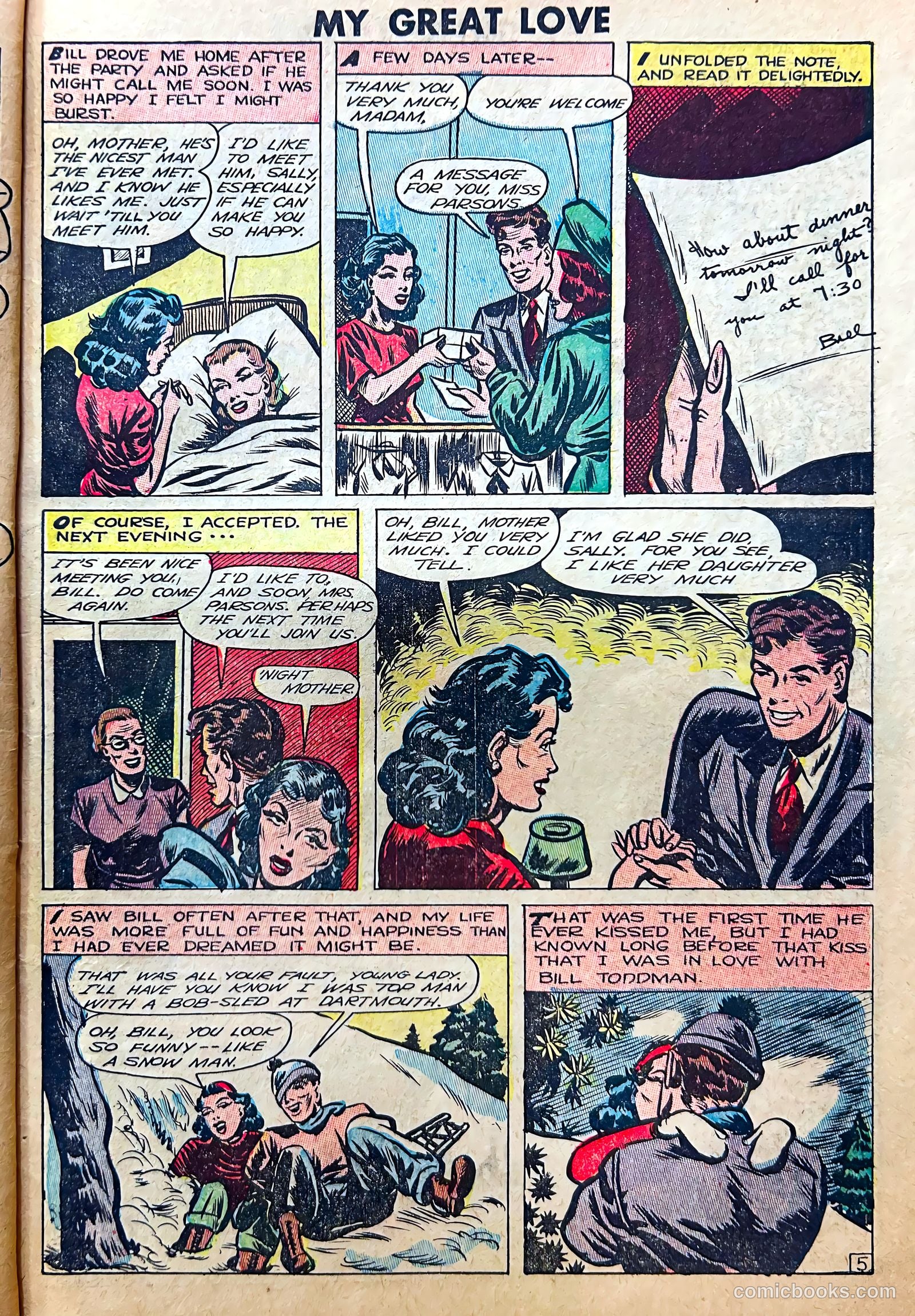 My Great Love #3 (1950) — page 27 of 36