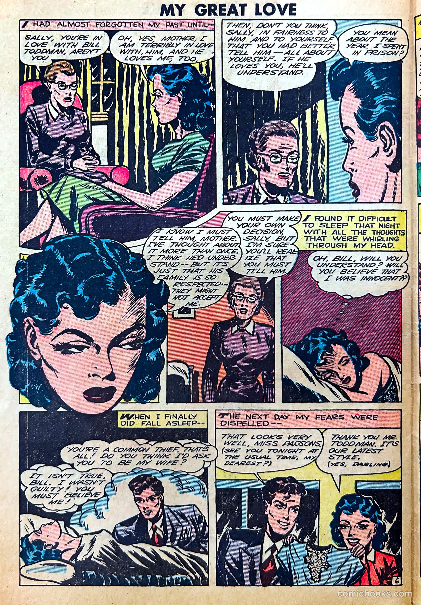 My Great Love #3 (1950) — page 28 of 36