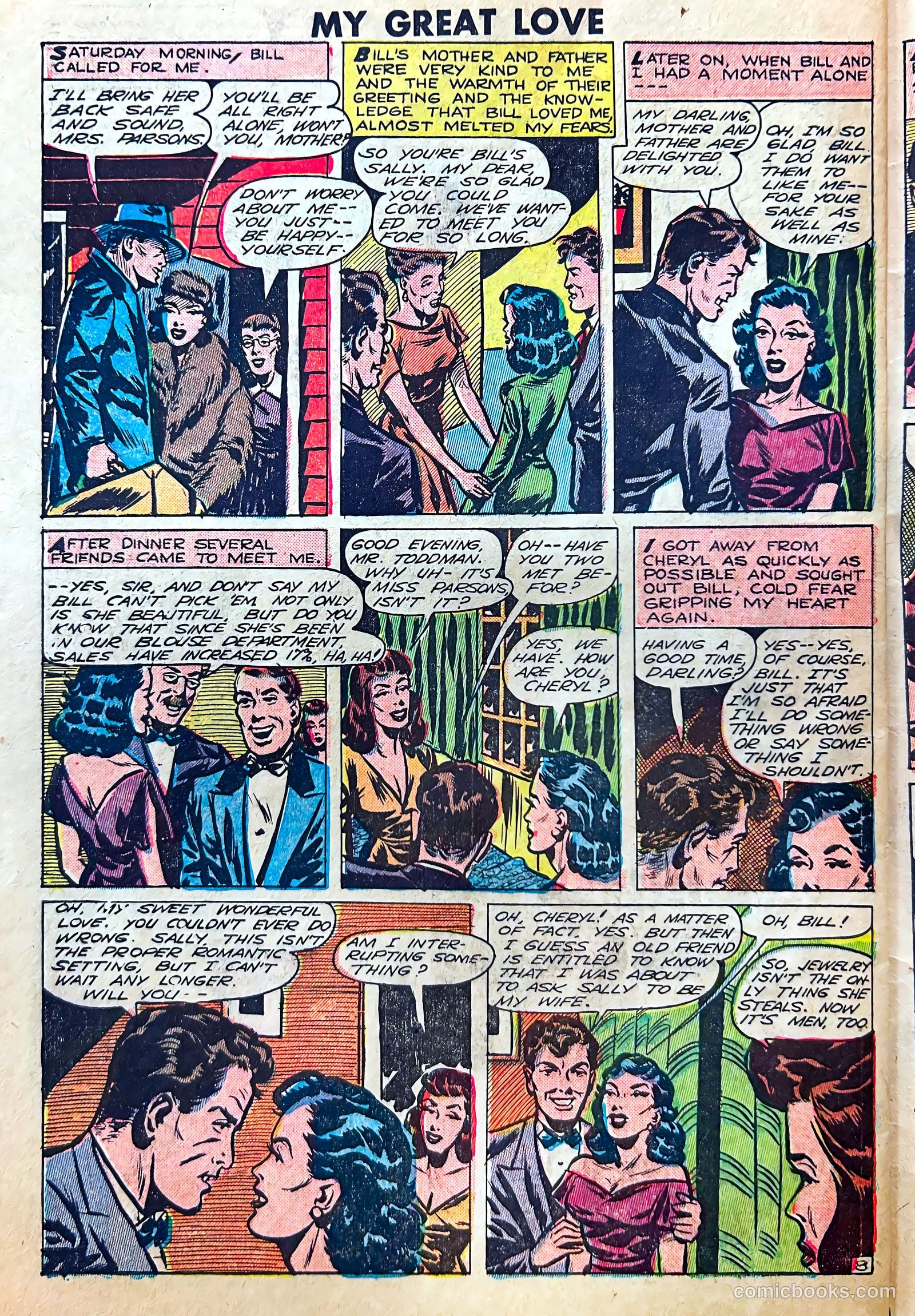 My Great Love #3 (1950) — page 30 of 36