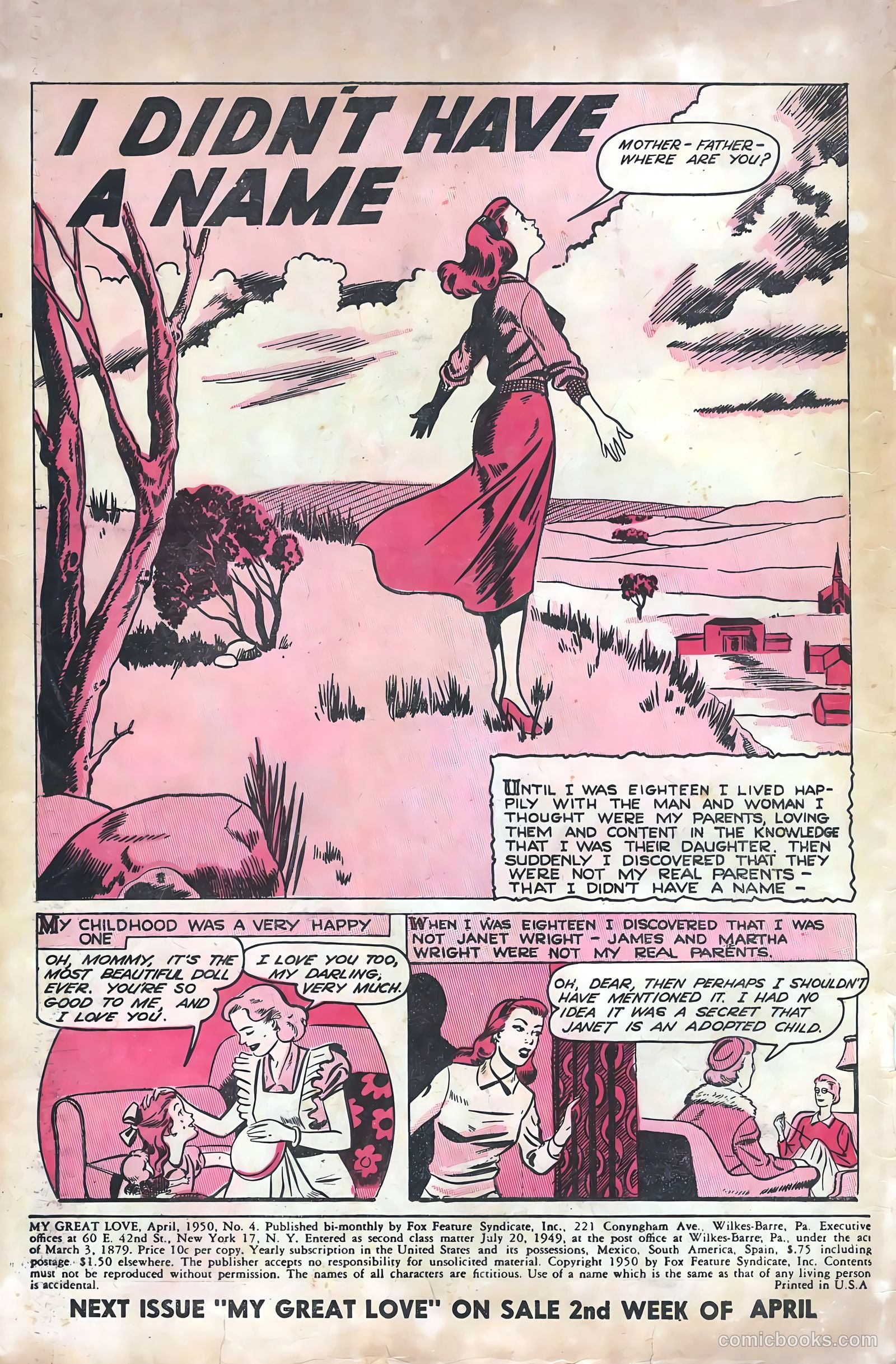 My Great Love #4 (1950) — page 2 of 36