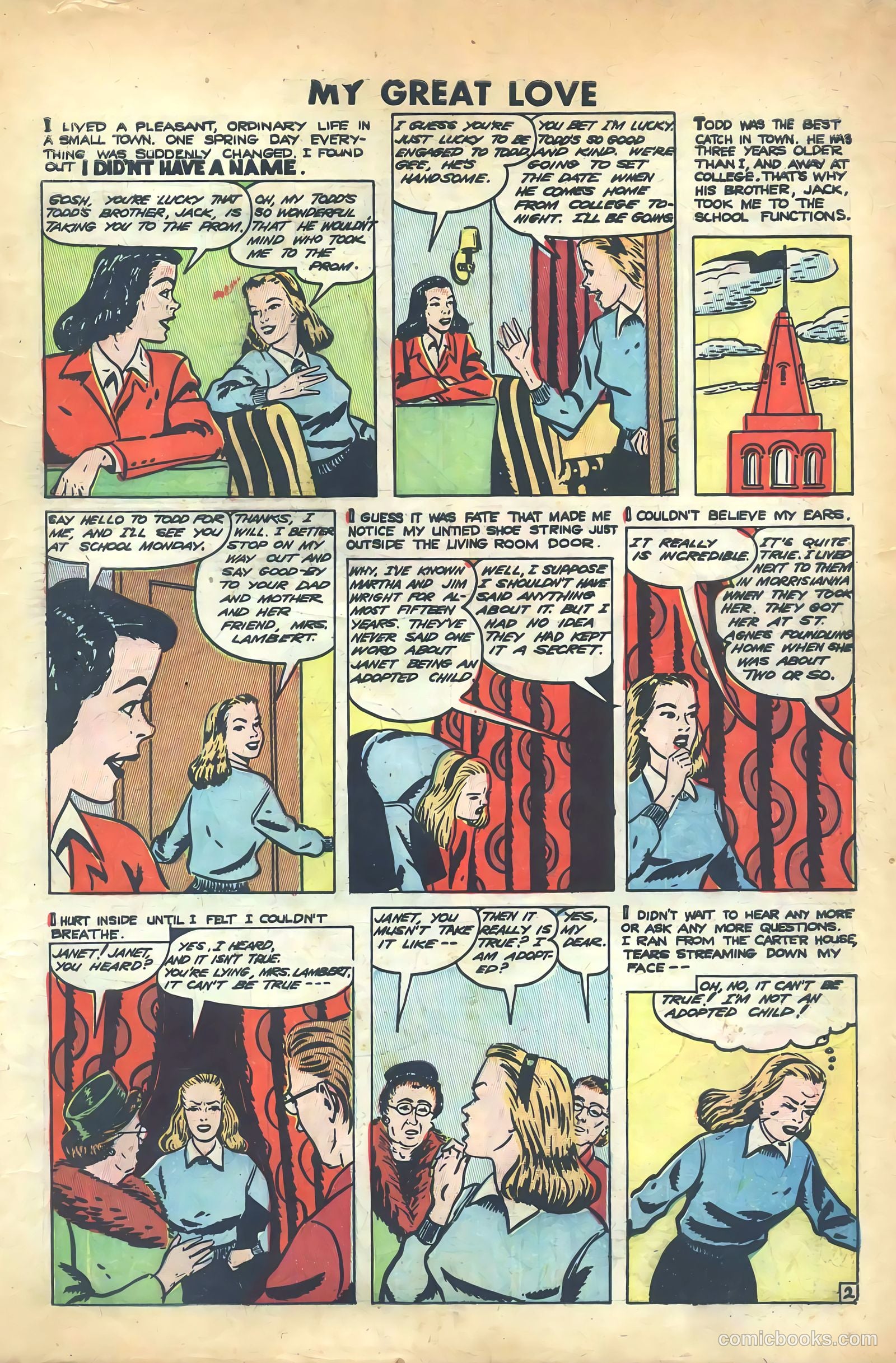 My Great Love #4 (1950) — page 3 of 36