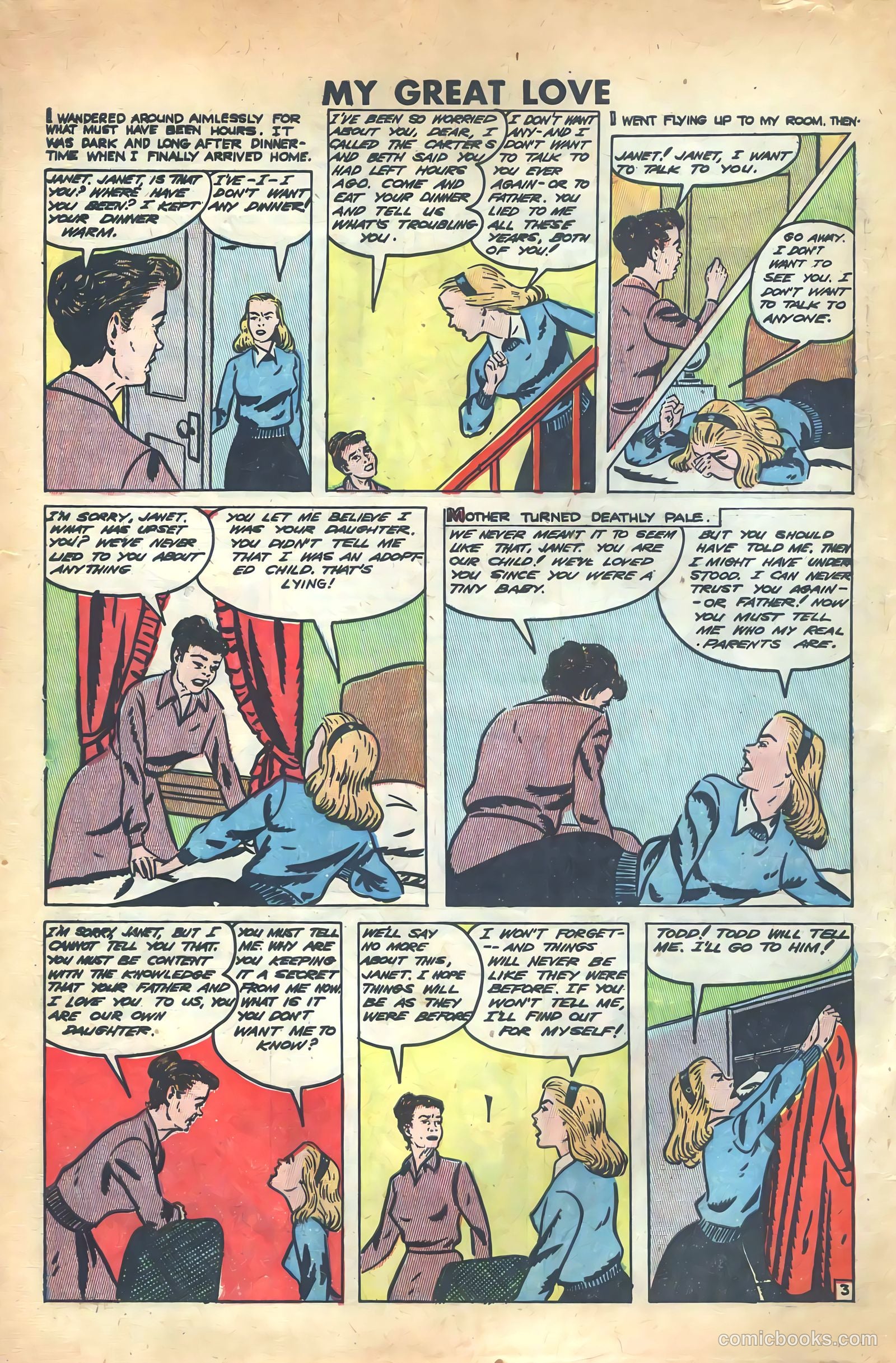 My Great Love #4 (1950) — page 4 of 36