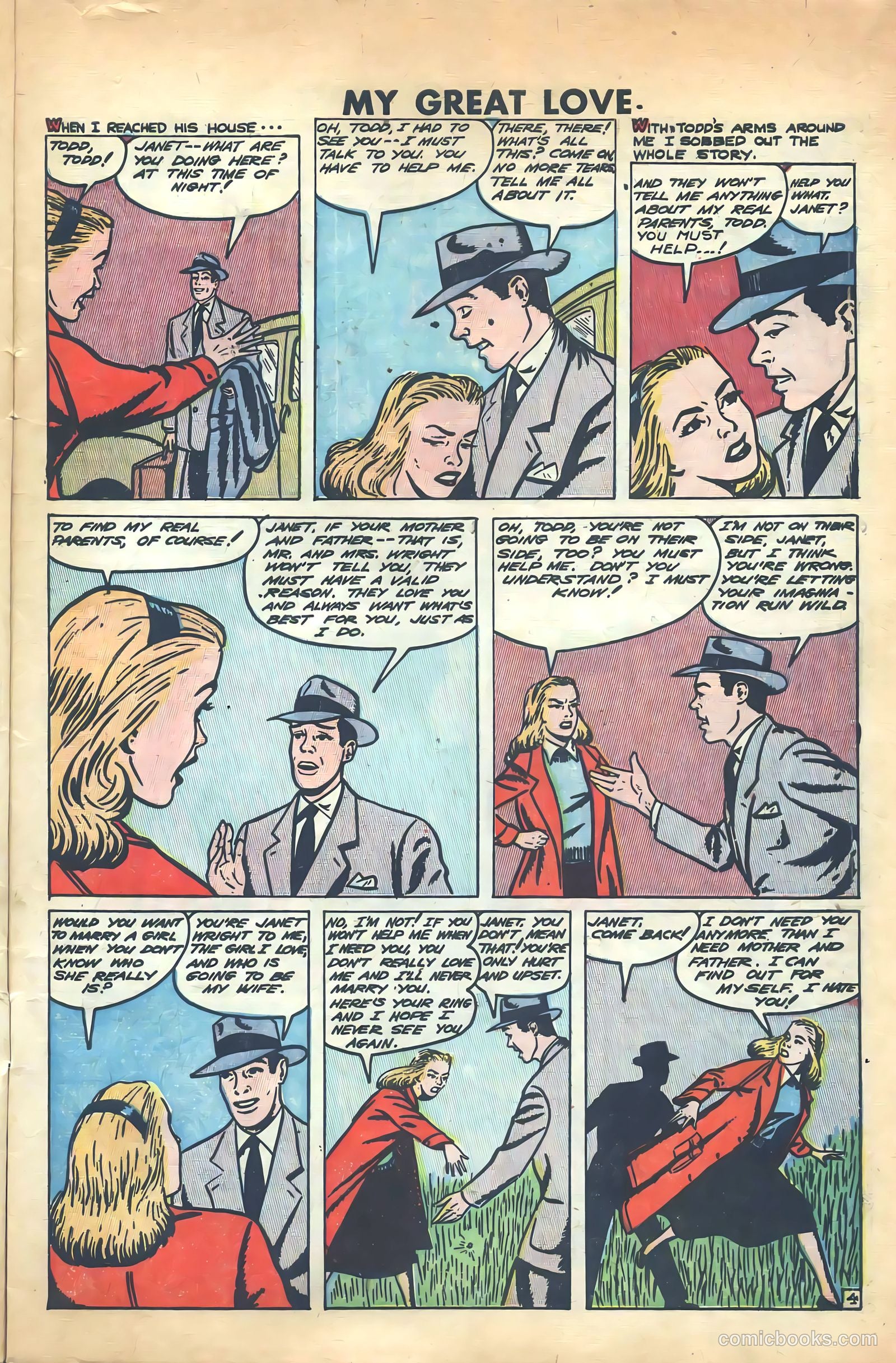 My Great Love #4 (1950) — page 5 of 36