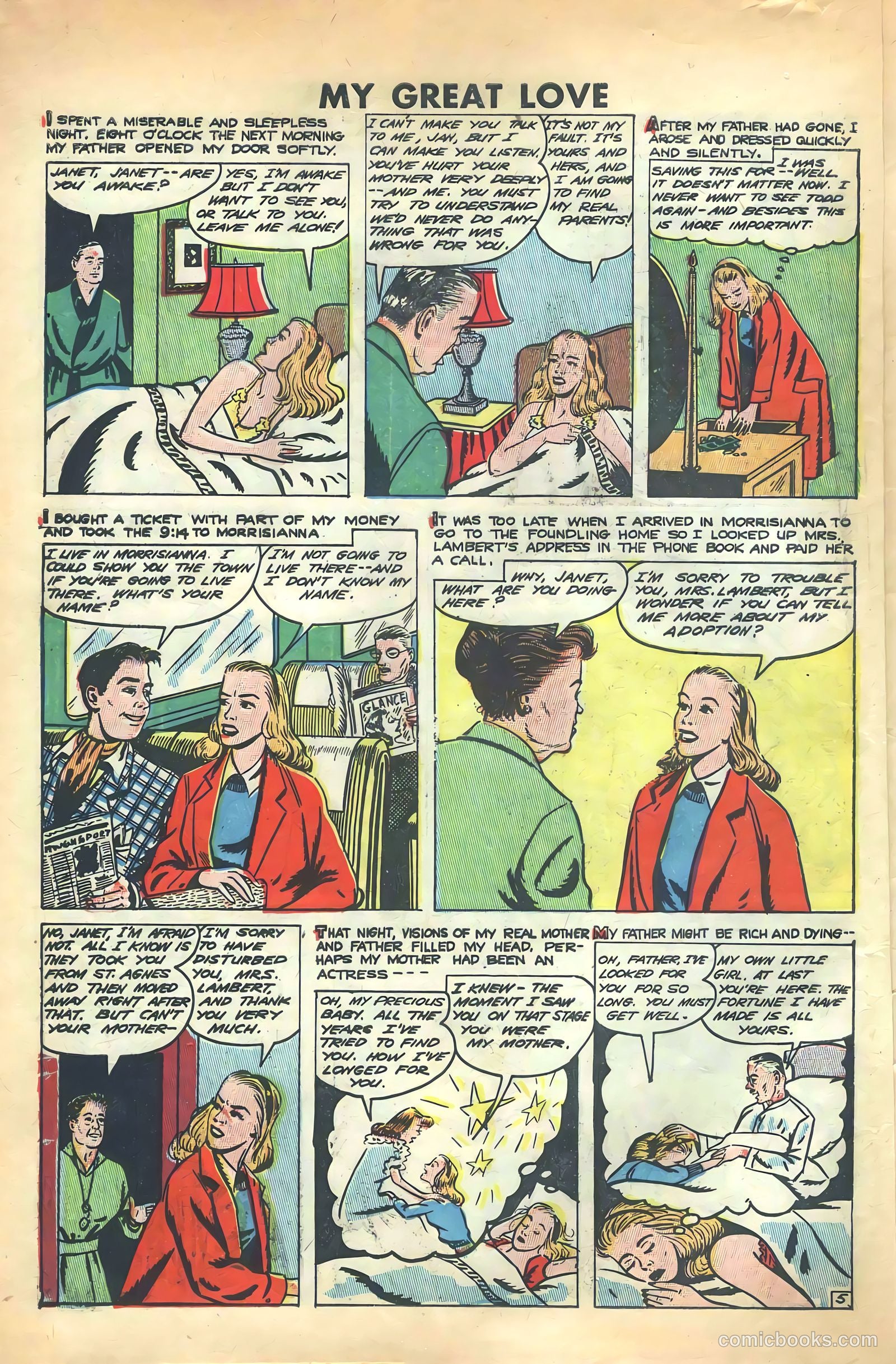 My Great Love #4 (1950) — page 6 of 36